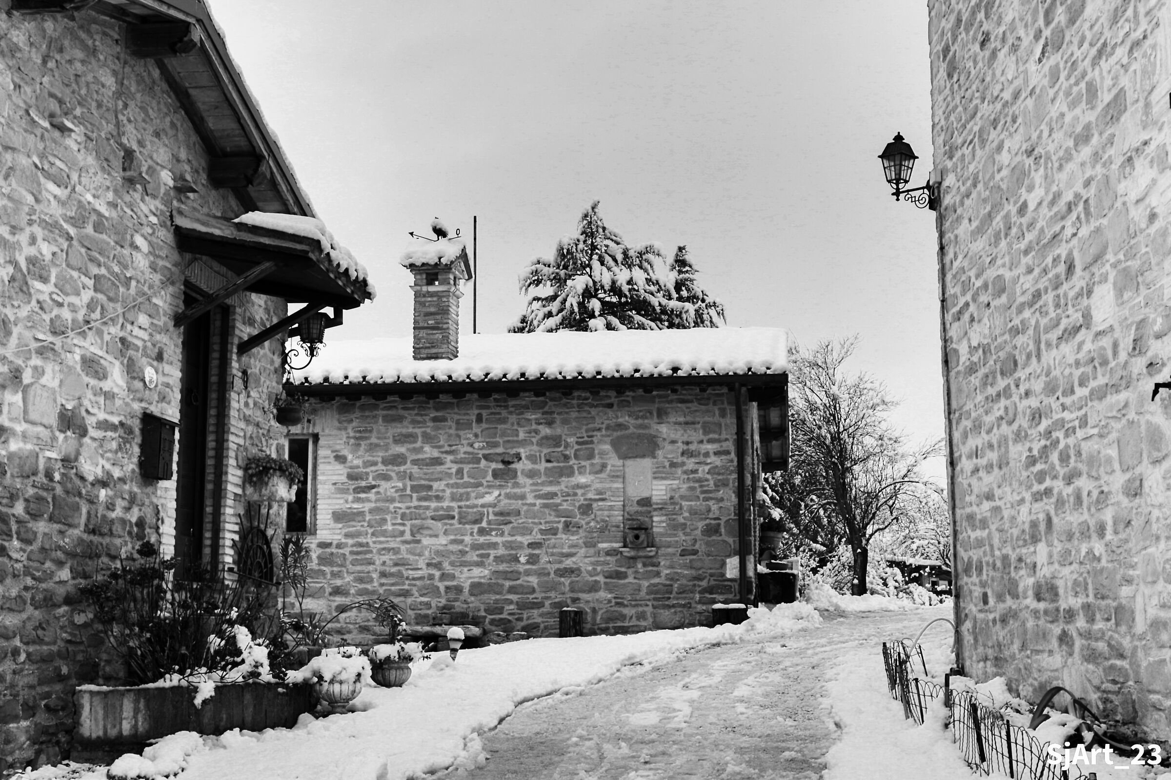 Via Bosco, Valfornace