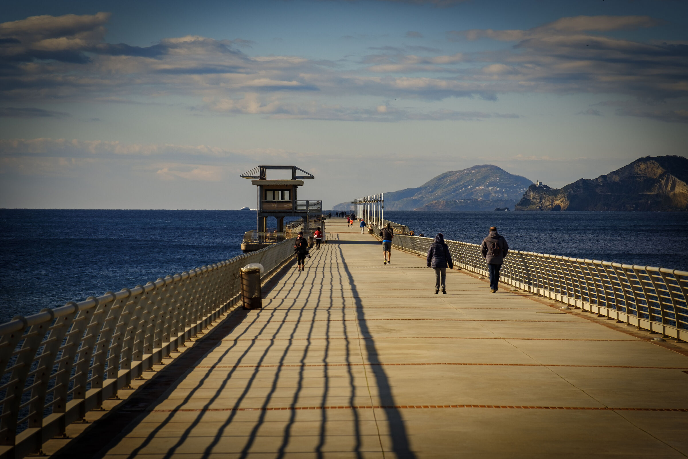 A passeggio sul mare