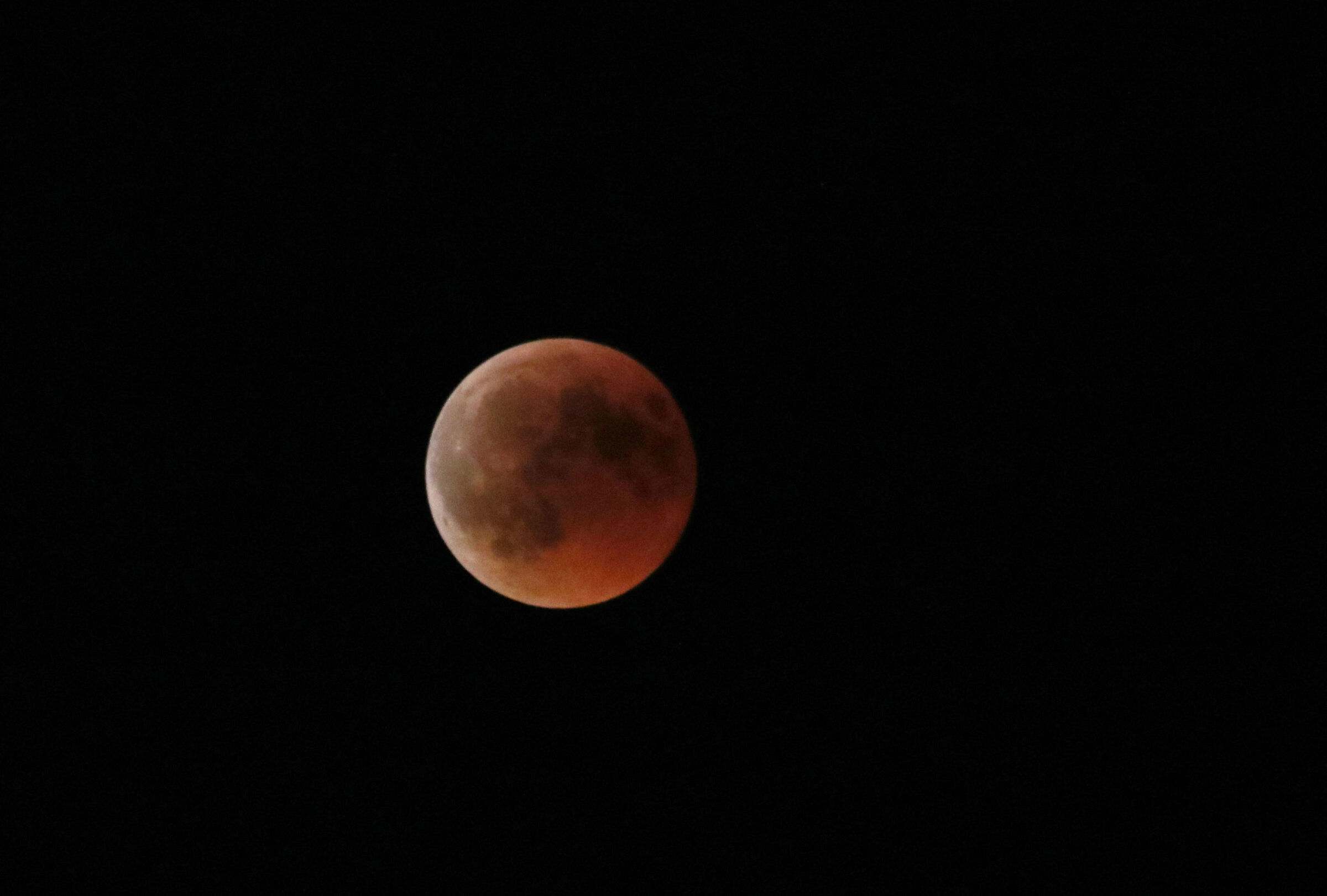 Moon eclipse, July 27, 2018