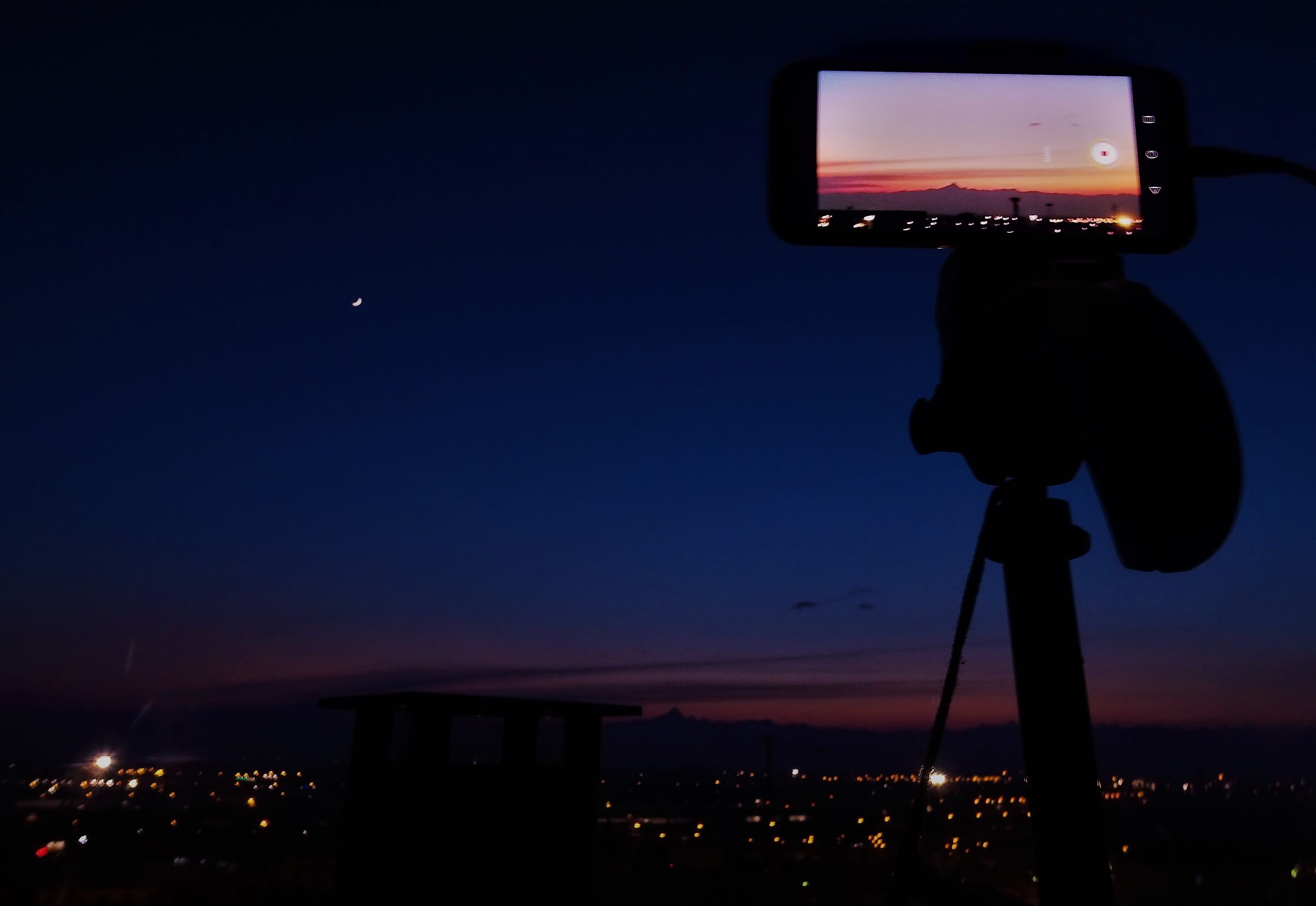 Time Lapse su tramonto...