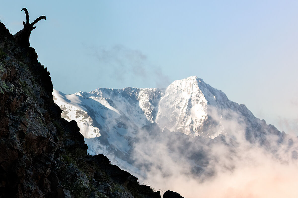 Higher than the peaks