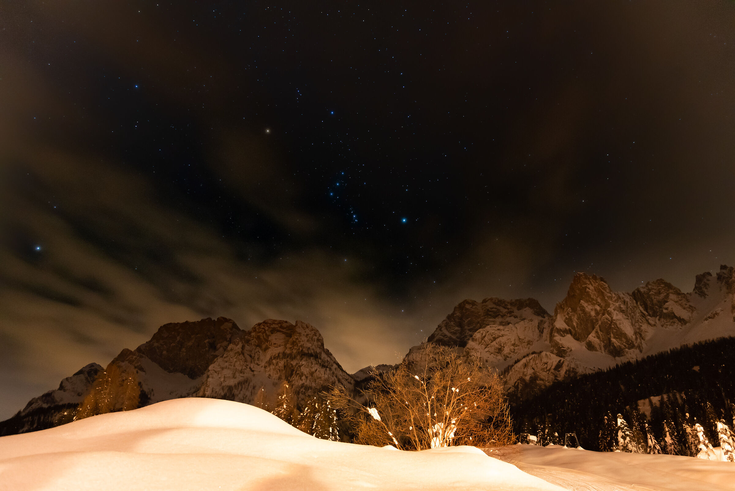 Orione da Cima Sappada