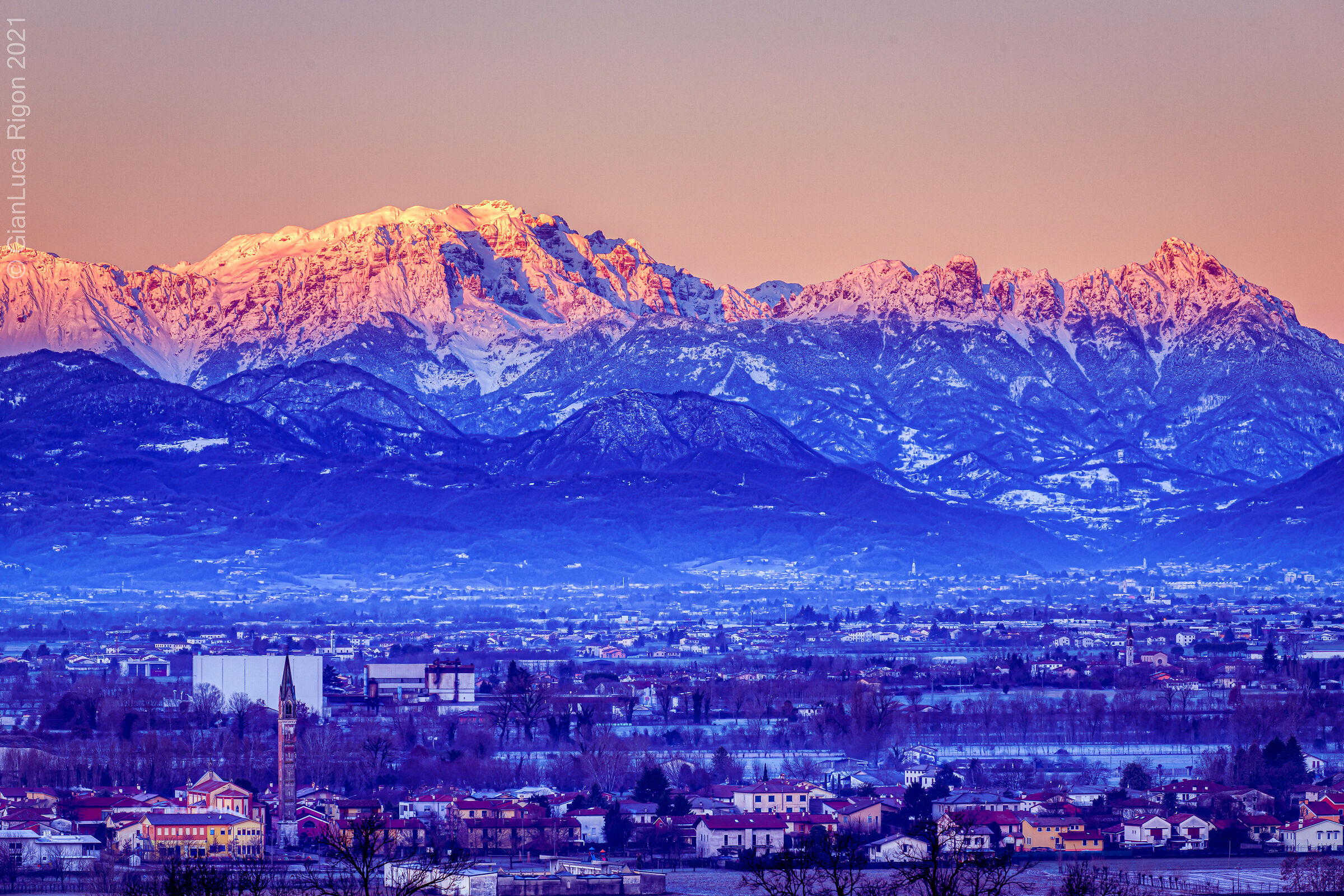 Alba sulle Piccole Dolomiti