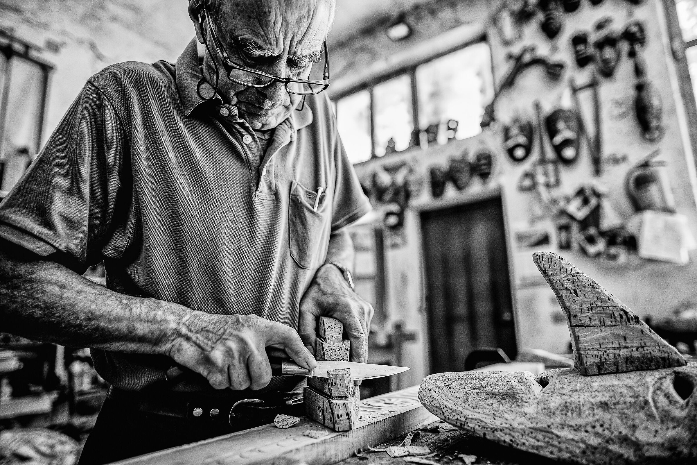 " Il Maestro delle Maschere - Barbagia "