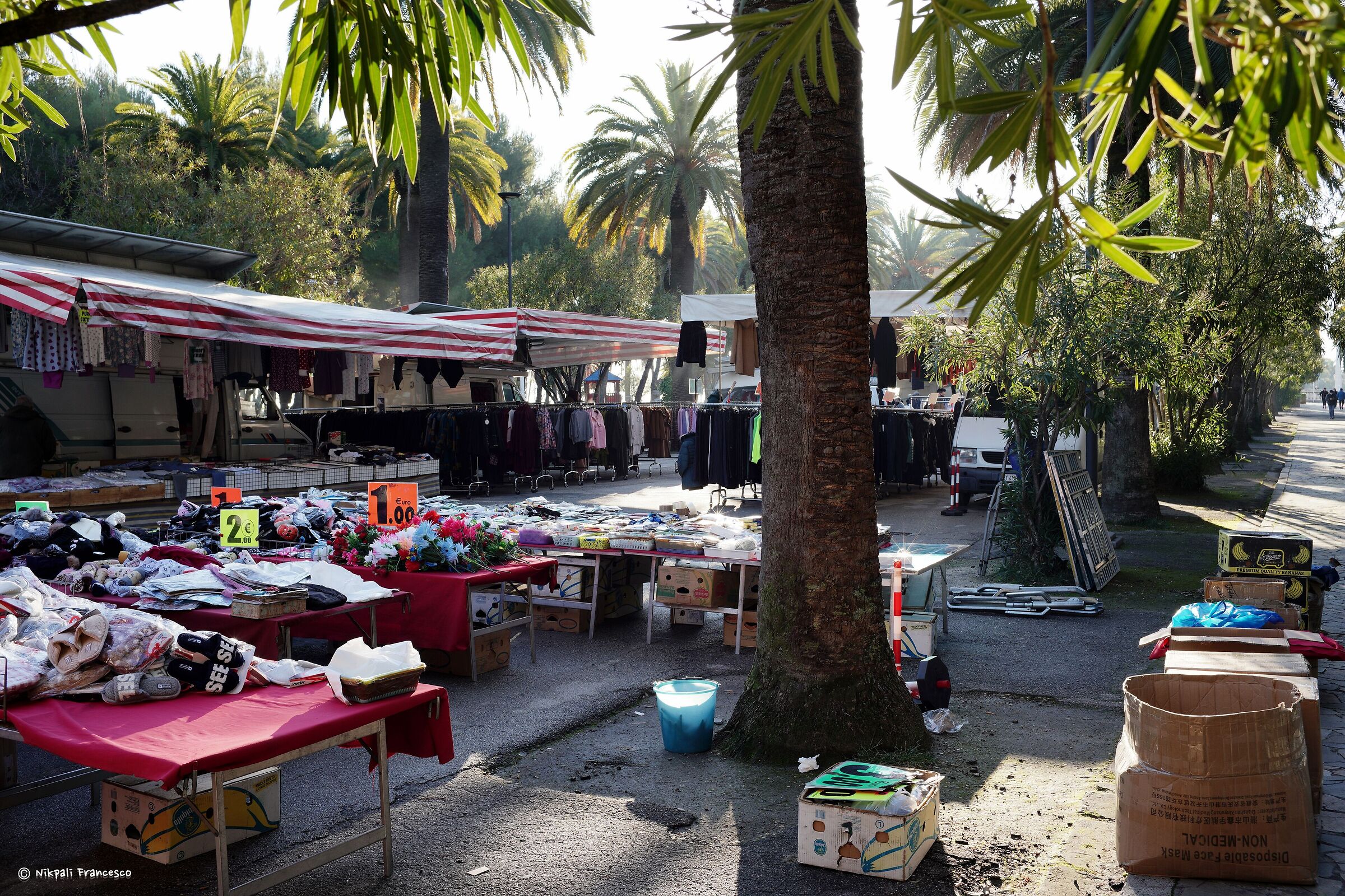 Il mercato ... semi-vuoto