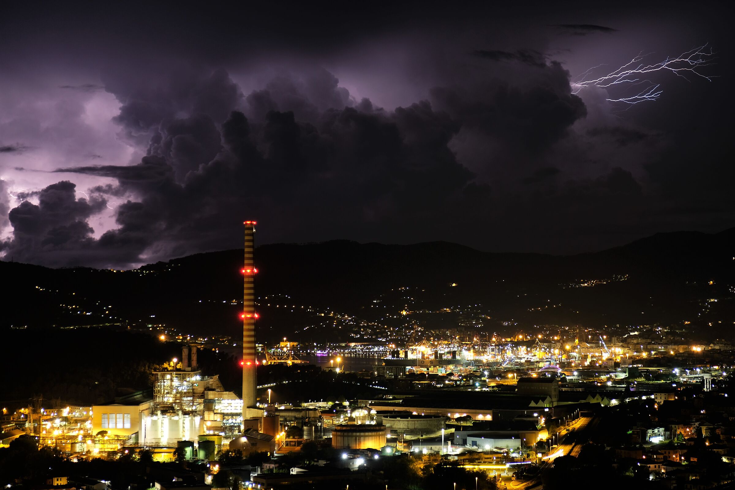 La Spezia and the storm