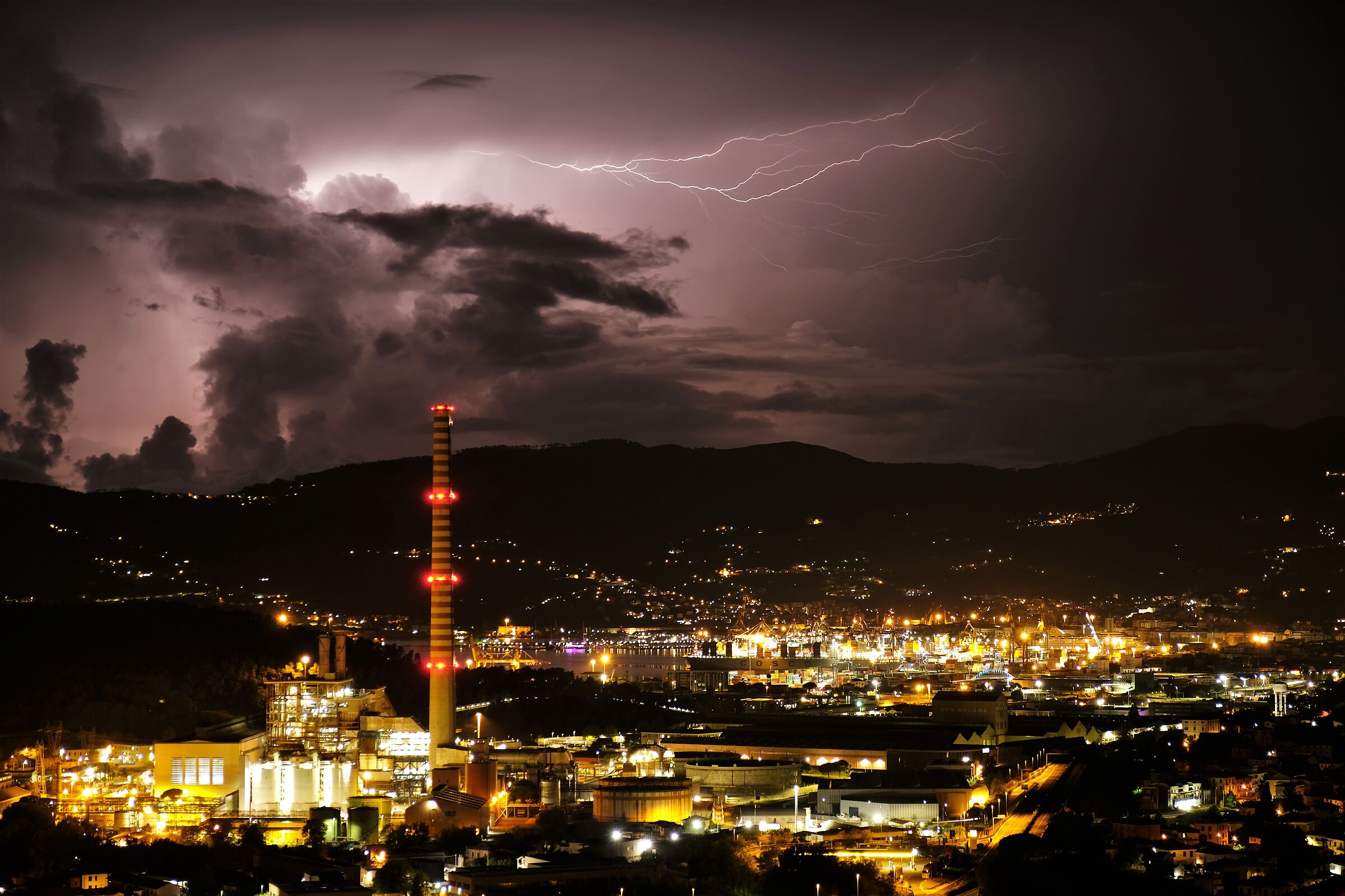 La Spezia and the storm
