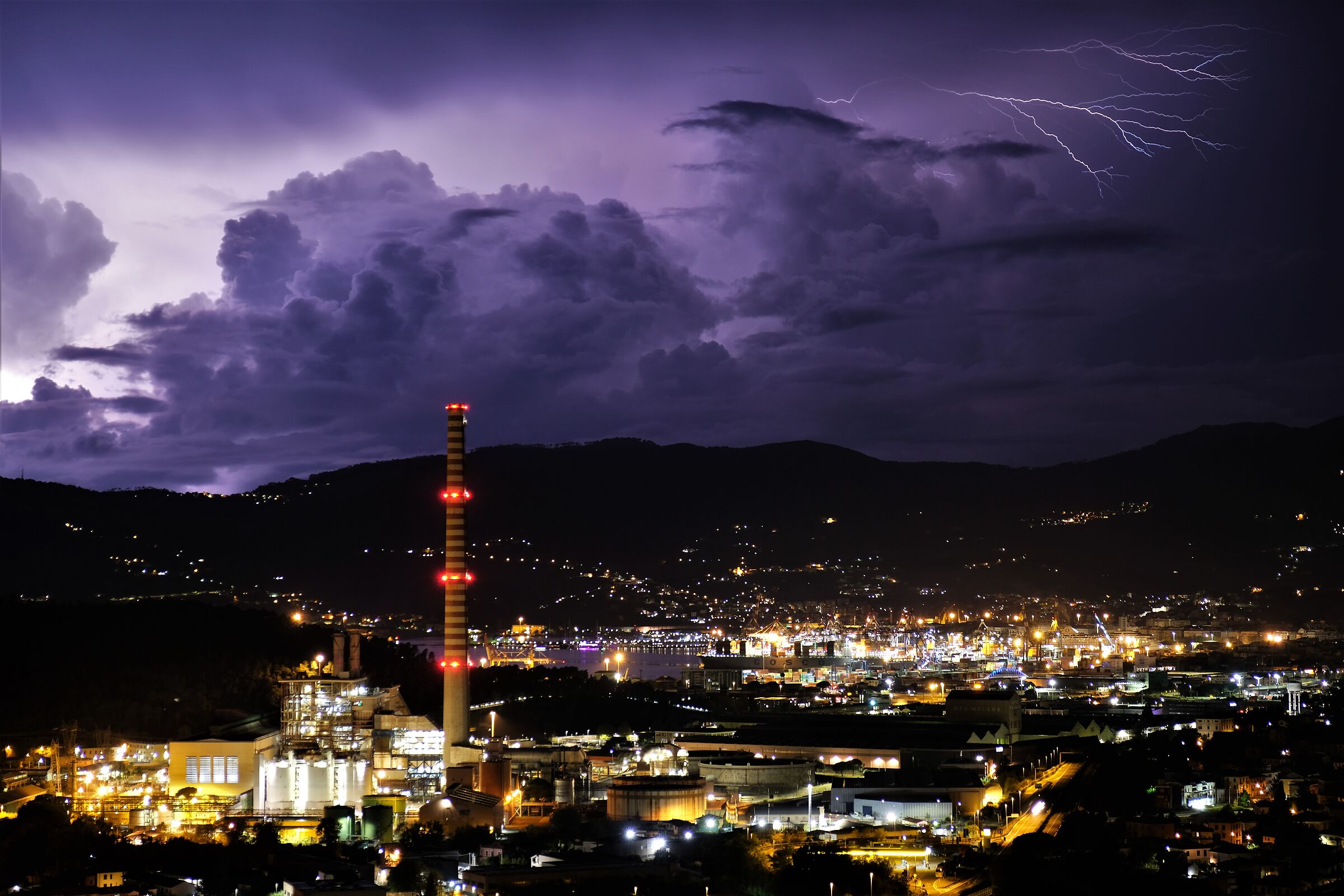 La Spezia and the storm