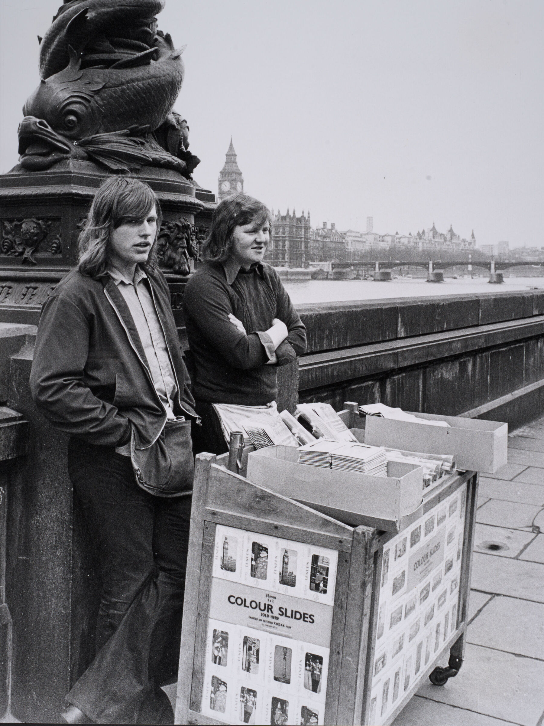 con la scuola weekend a Londra nel '73