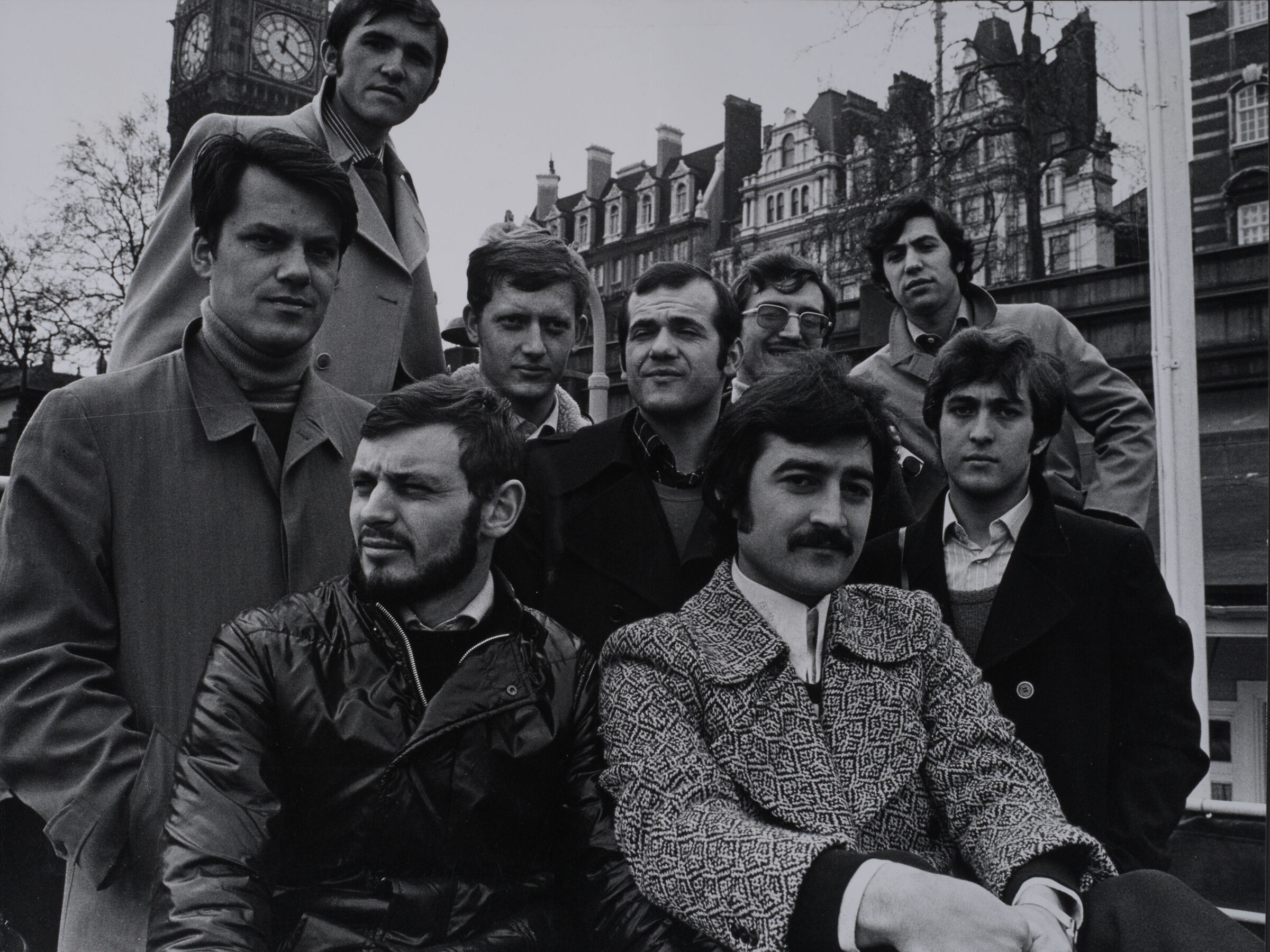 con la scuola weekend a Londra nel '73