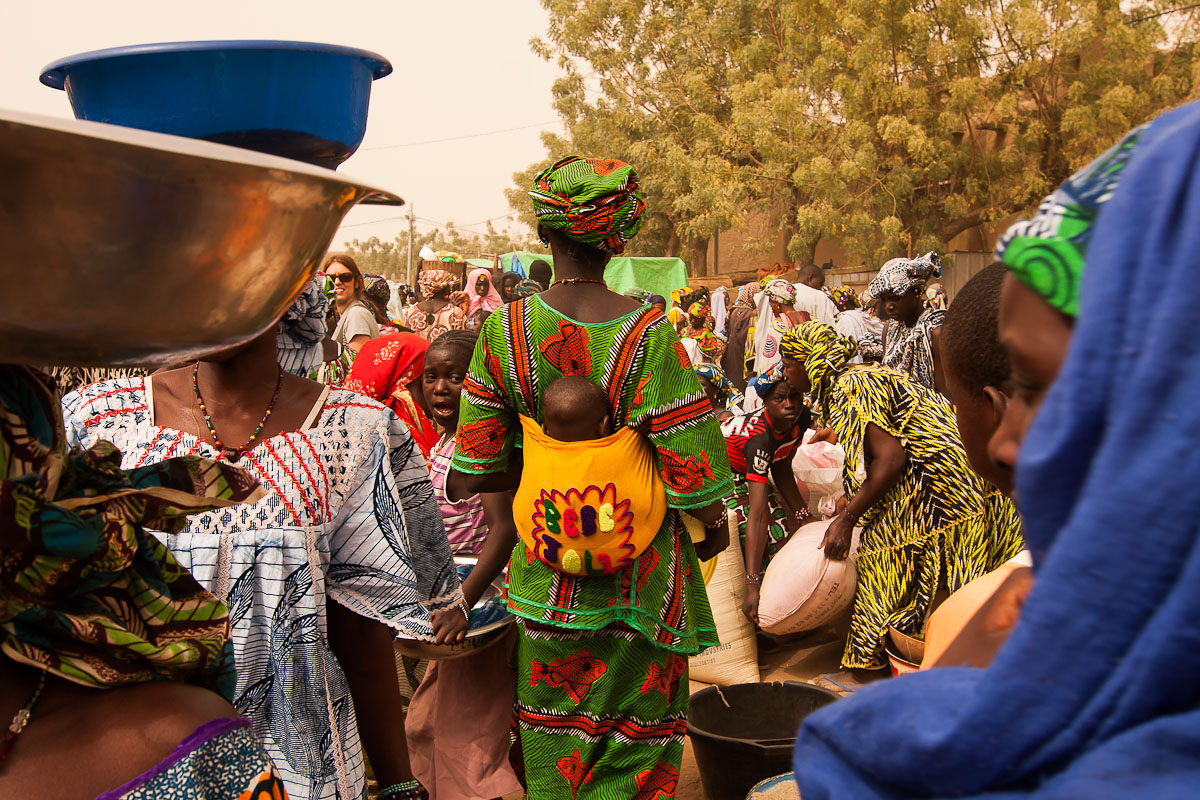 Djenne - Mali - Monday market