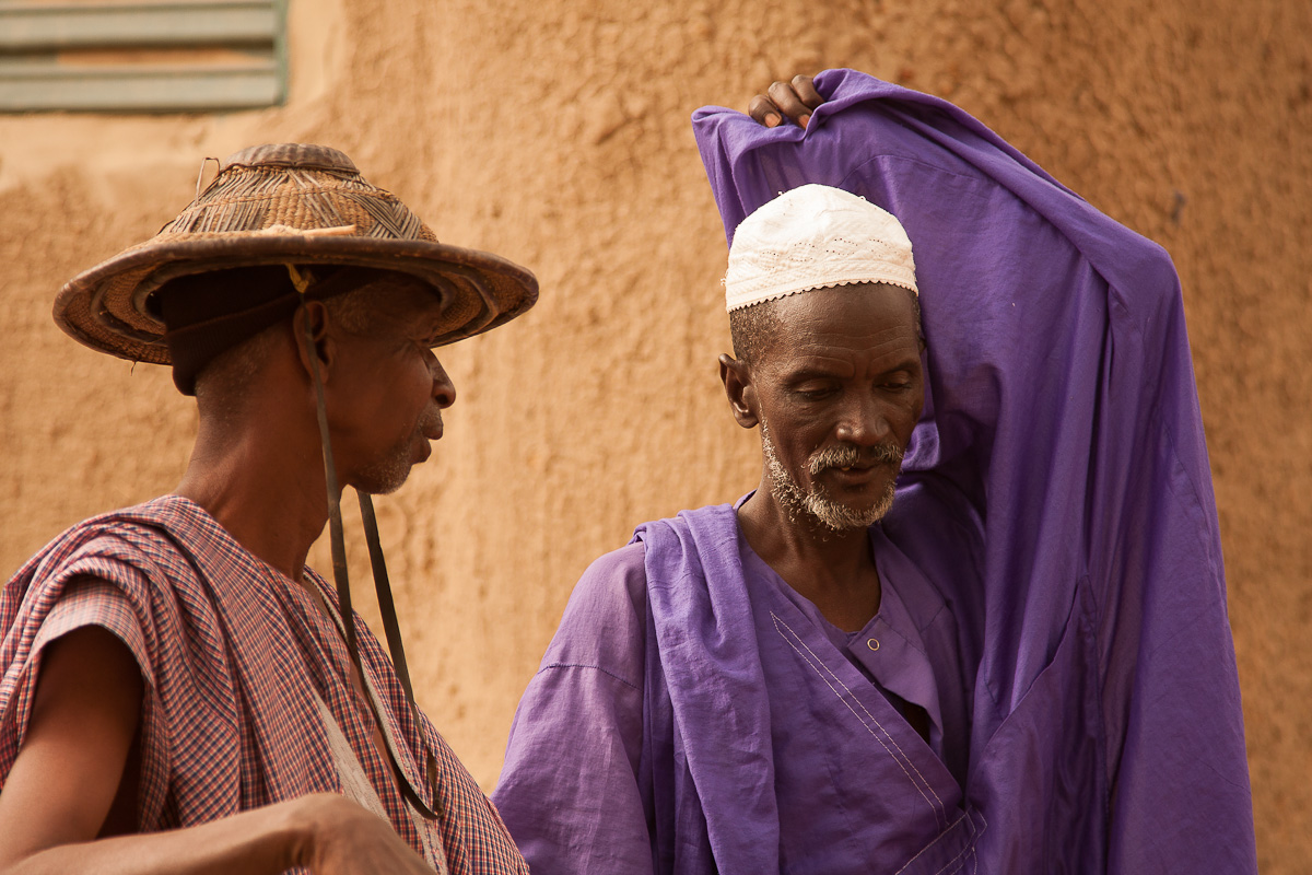 Exit from the mosque - Mali