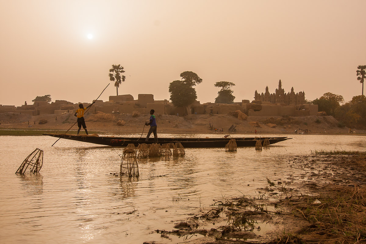 Mali - Village along the Niger