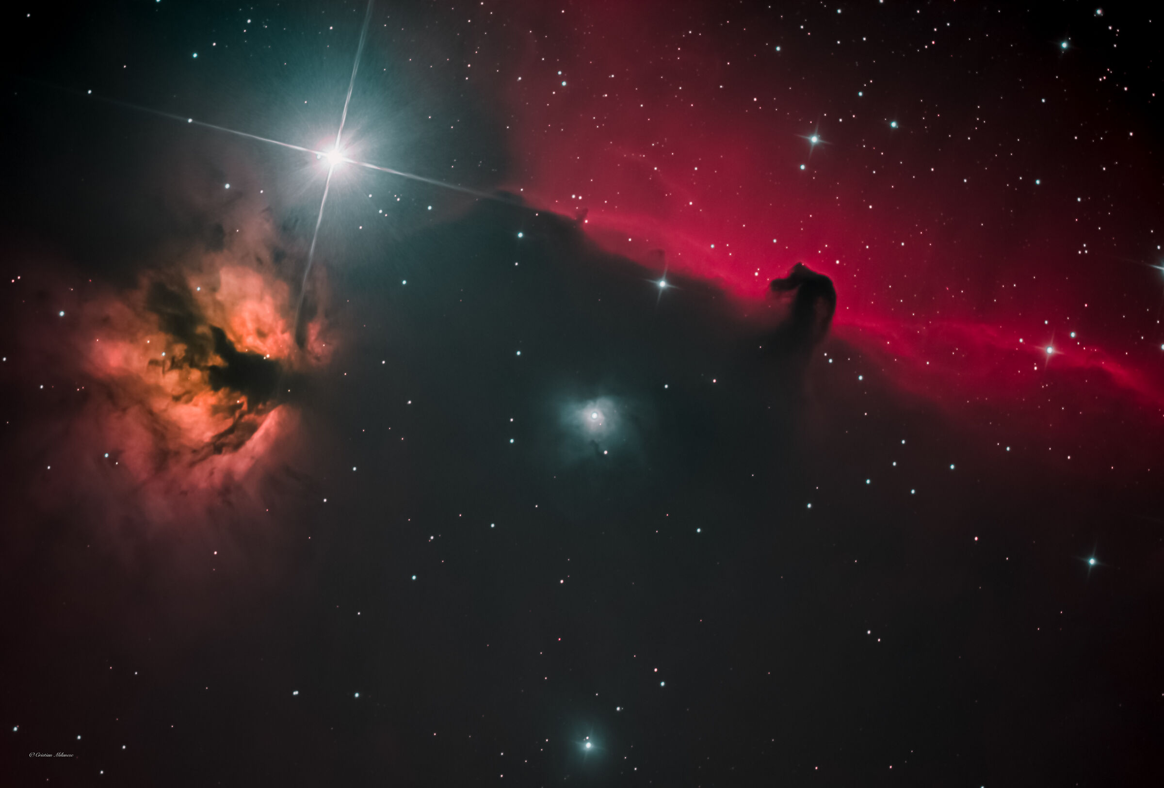 IC 434 nebulosa Testa di Cavallo e Fiamma