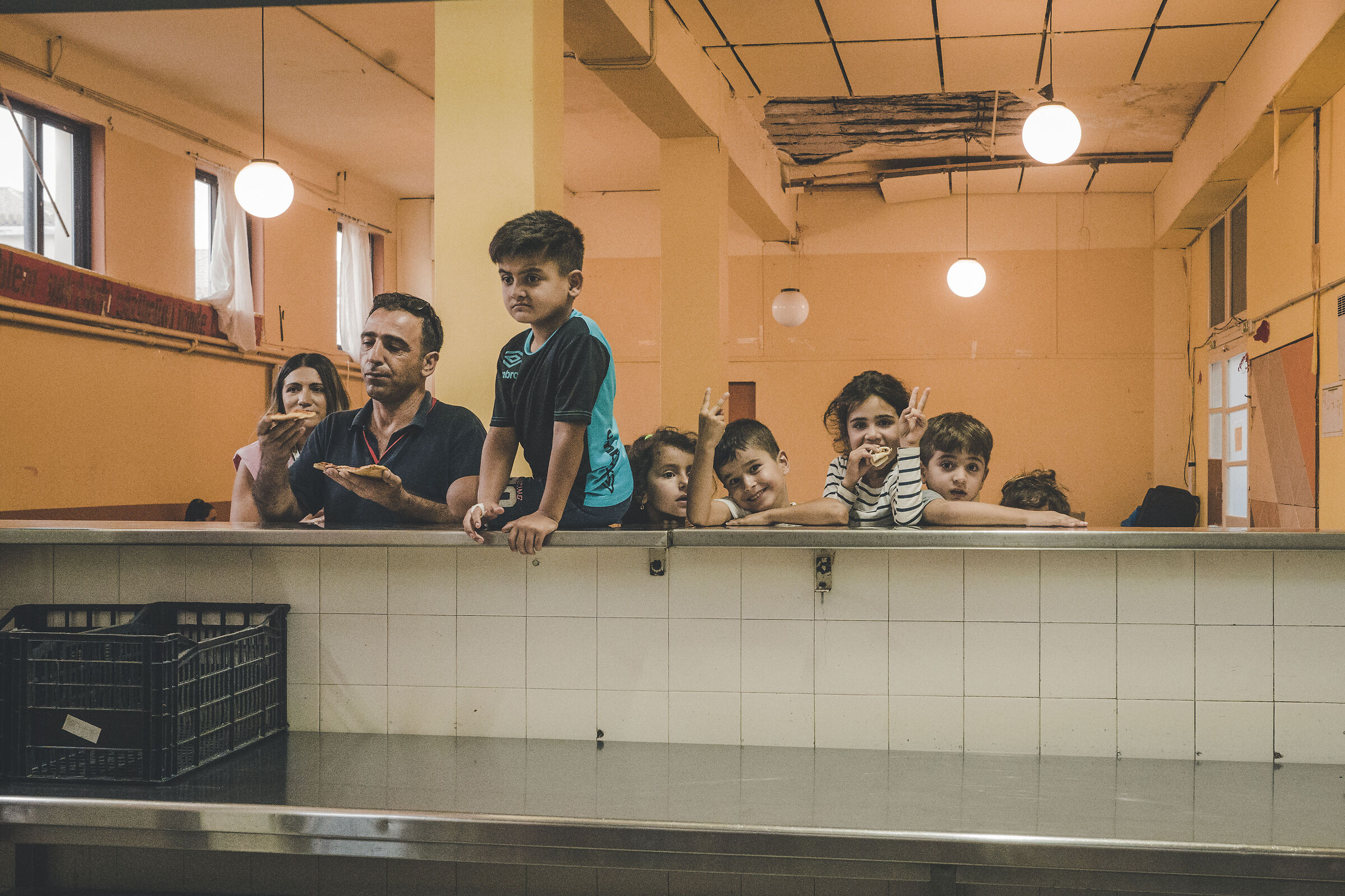 Campo profughi curdo di Lavrio