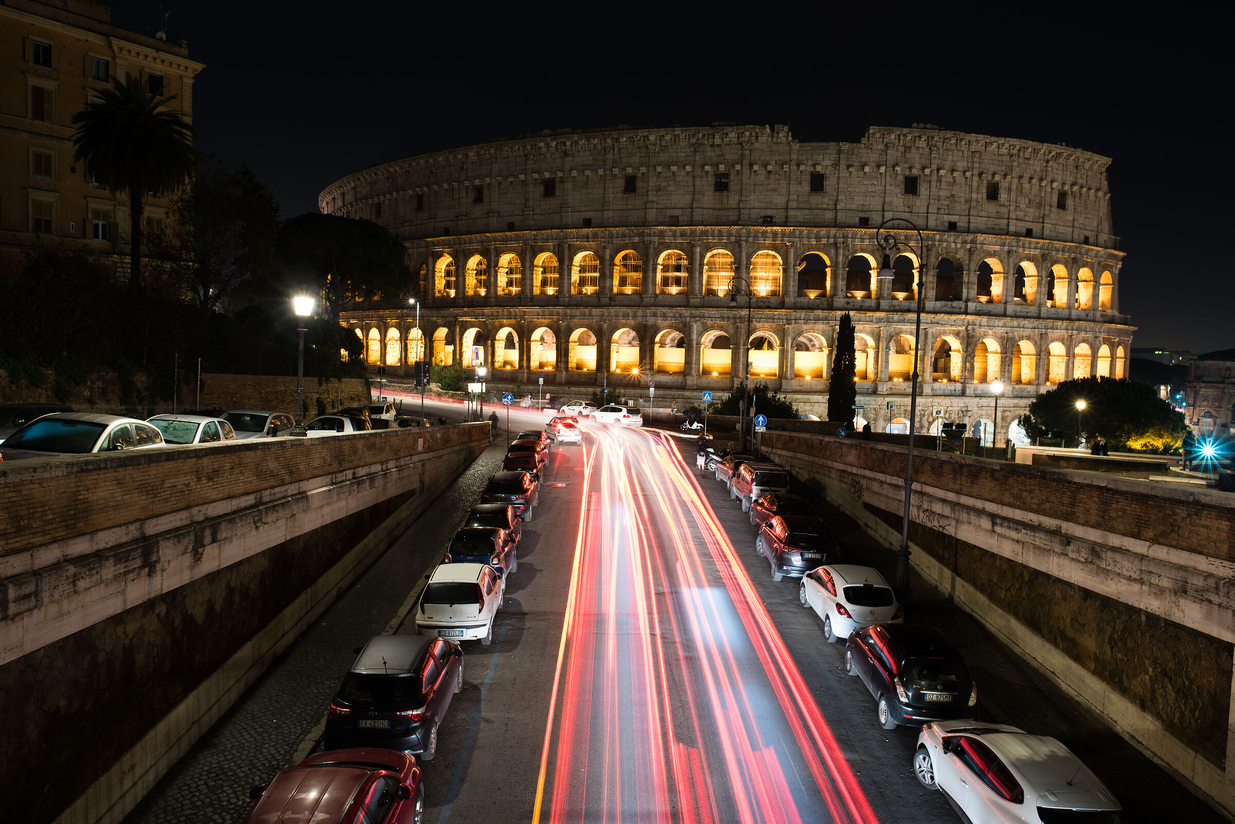 Il Colosseo di notte