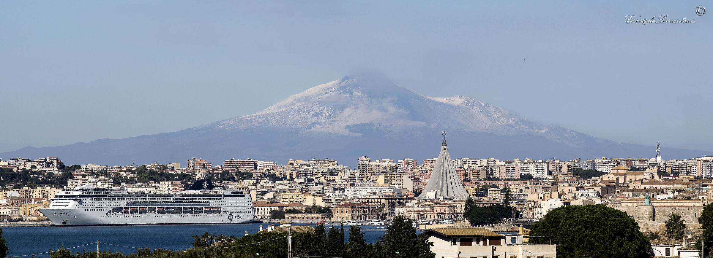 Two horizontal shots