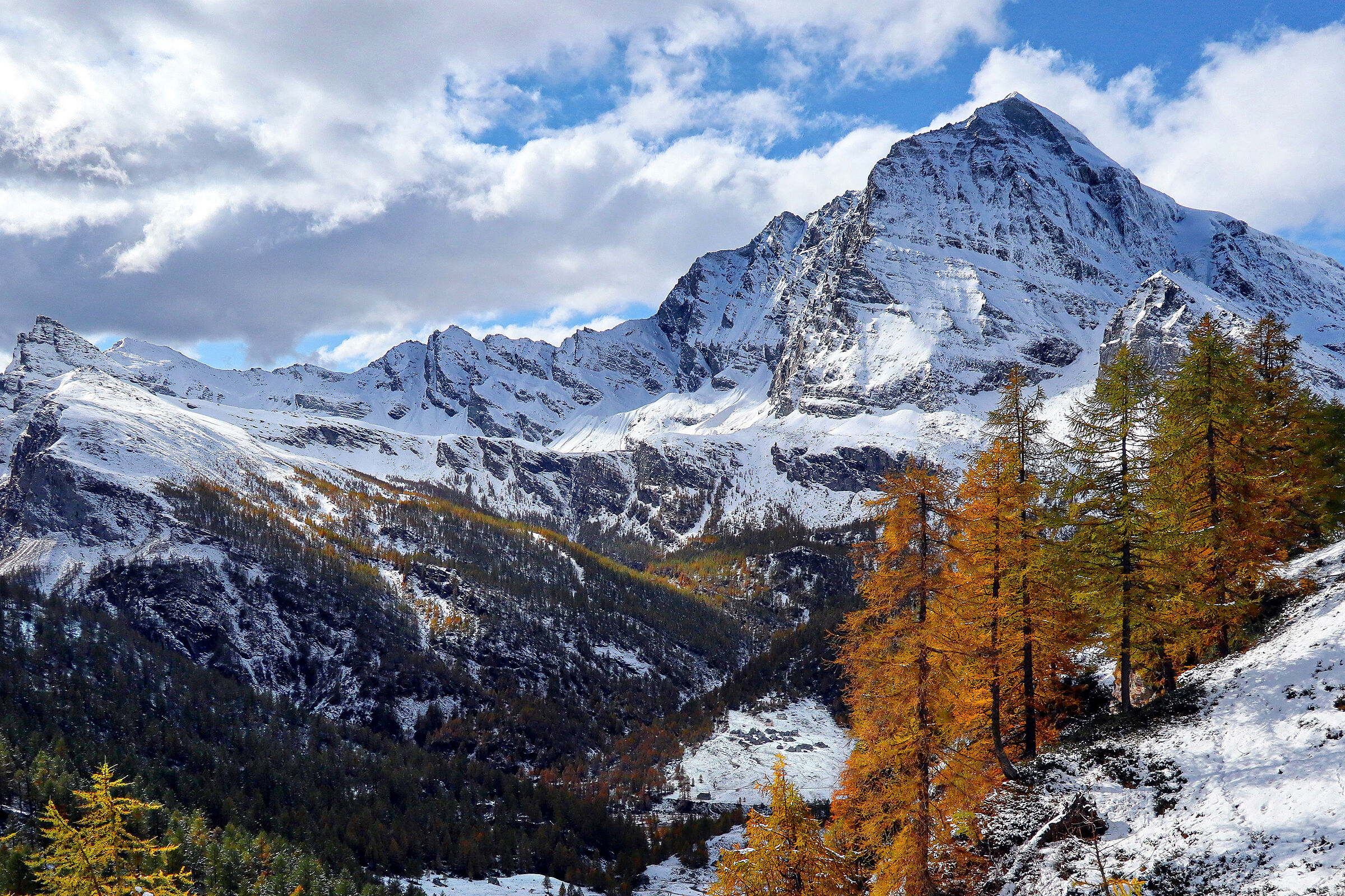 prima neve autunnale