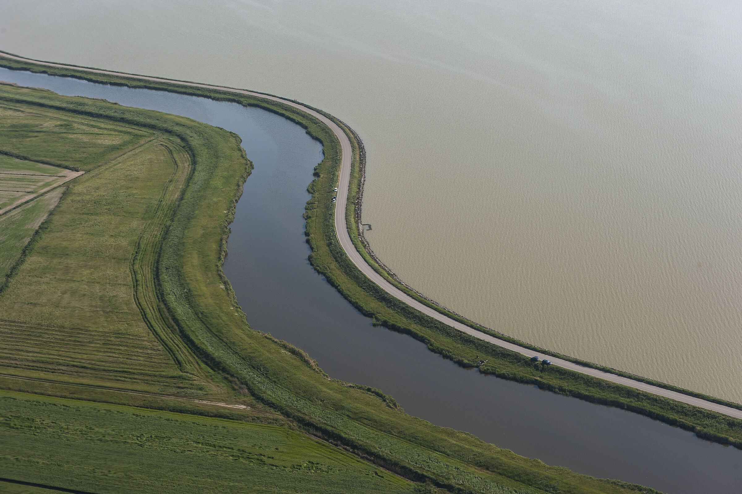 Volo sulle Valli di Comacchio
