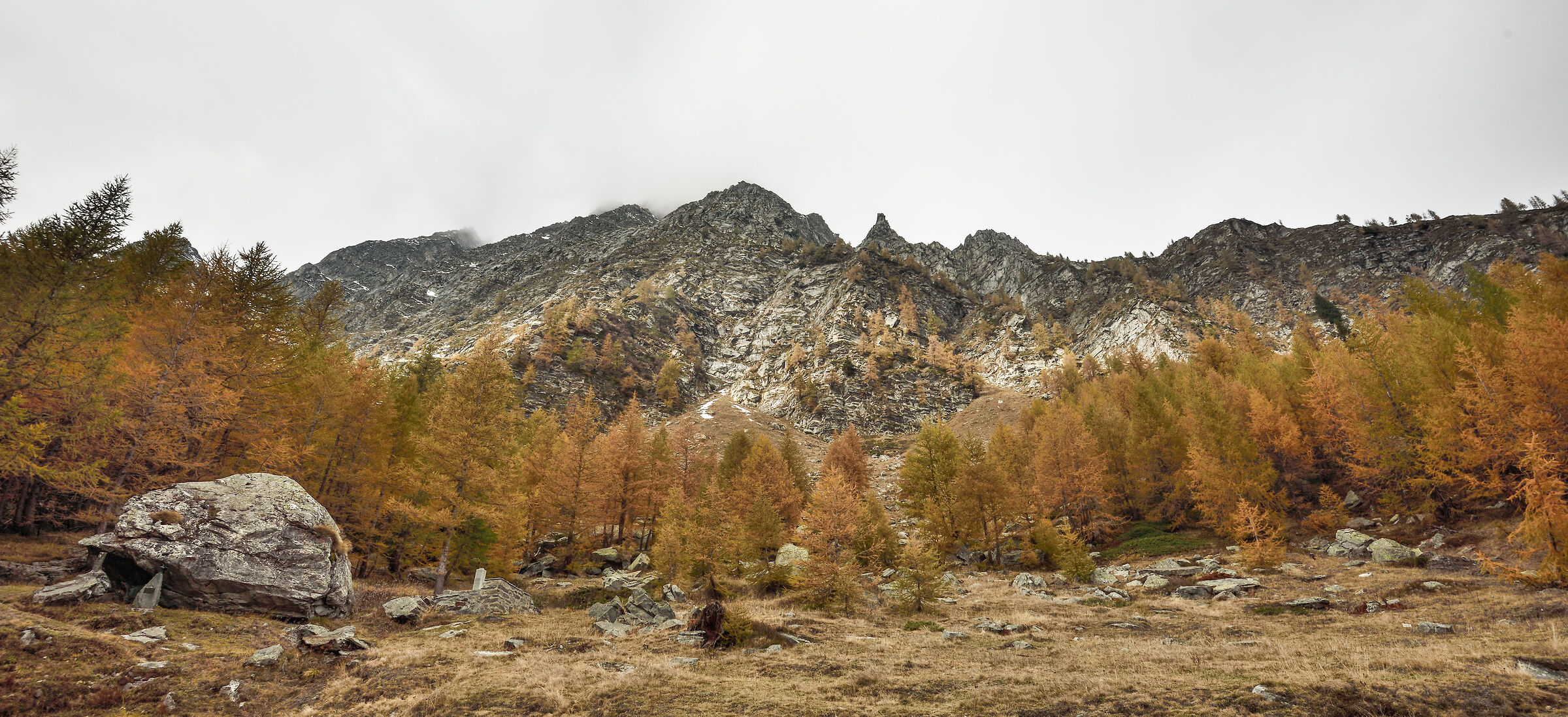 Alpe Devero - sopra la diga di Codelago