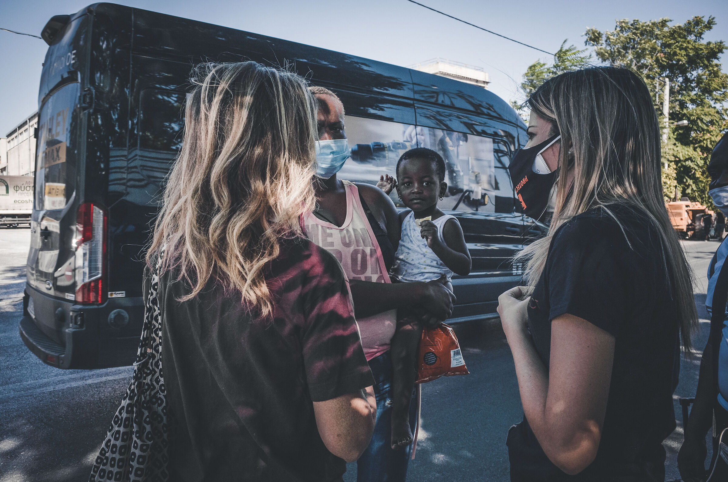 Campo rifugiati di Eleonas