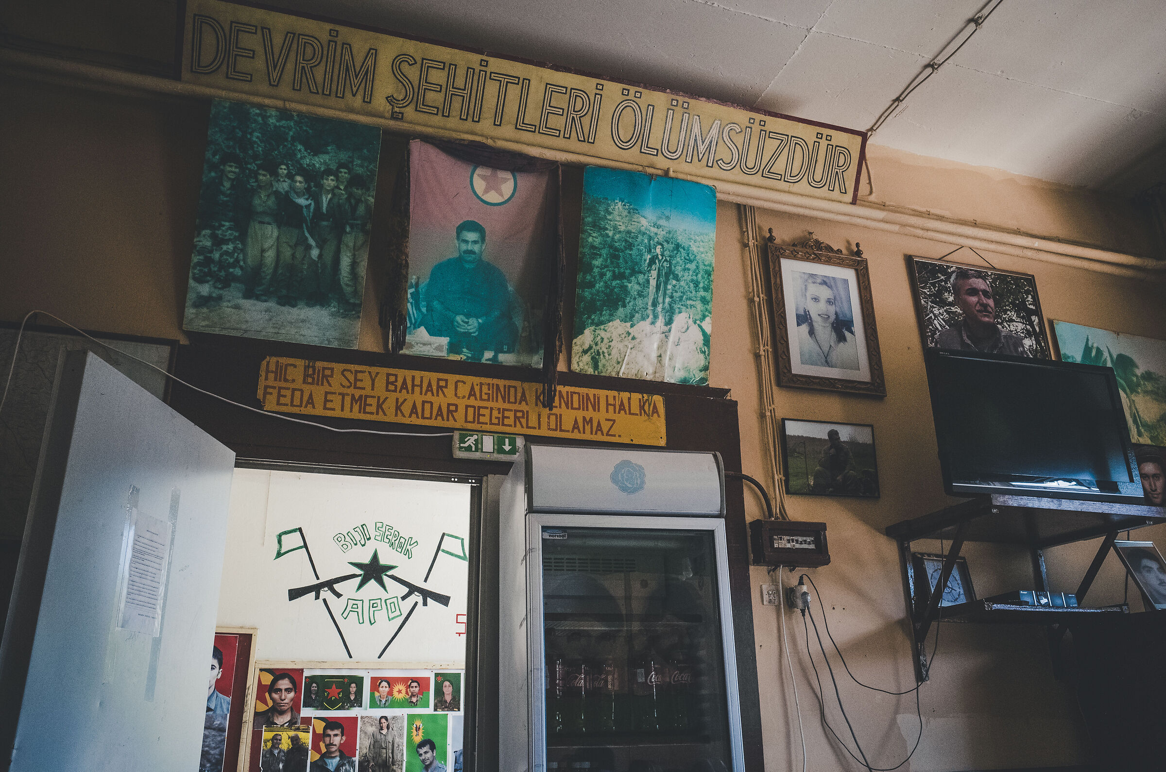 Campo profughi curdo di Lavrio