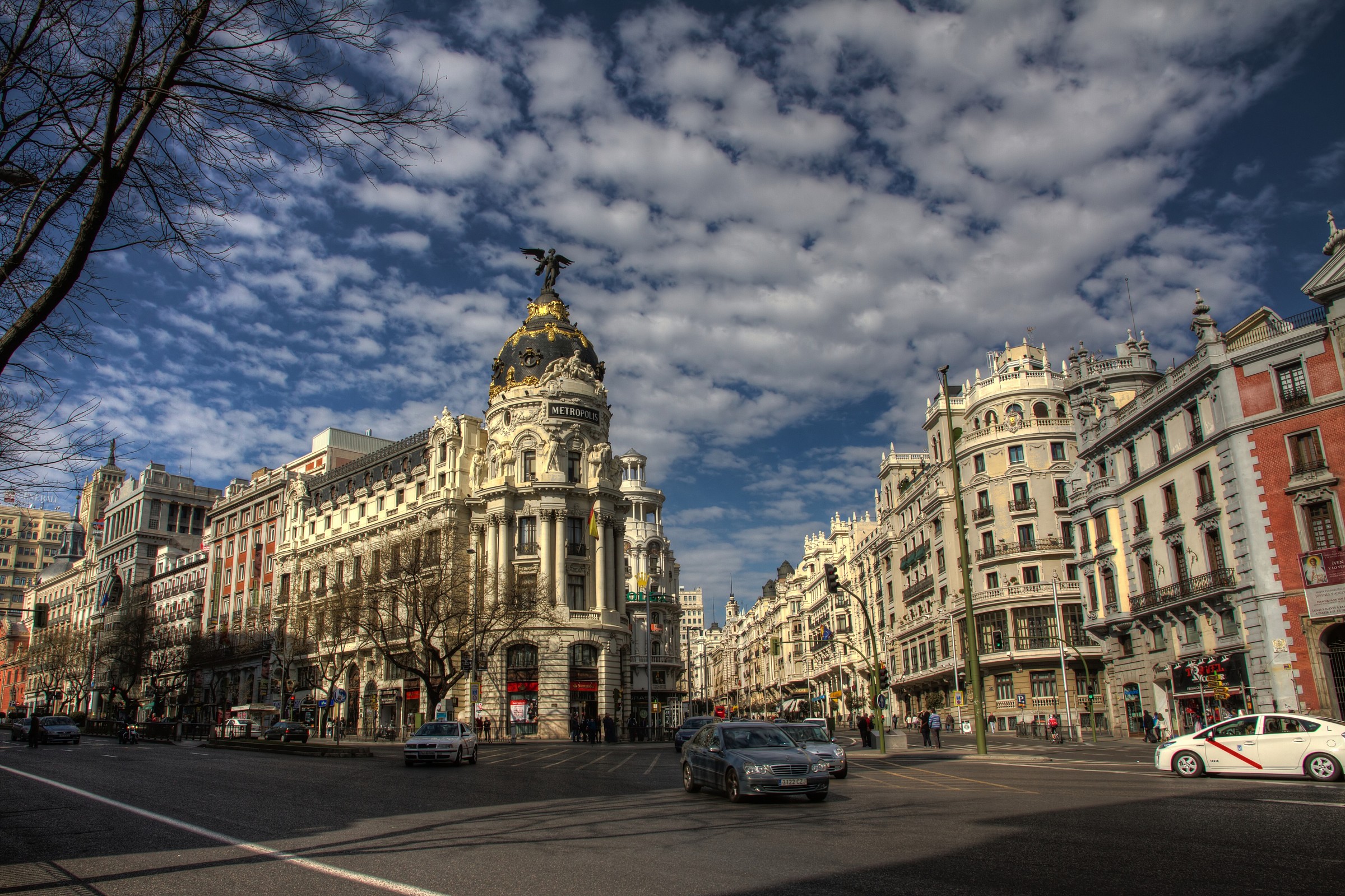La típica  foto de Madrid