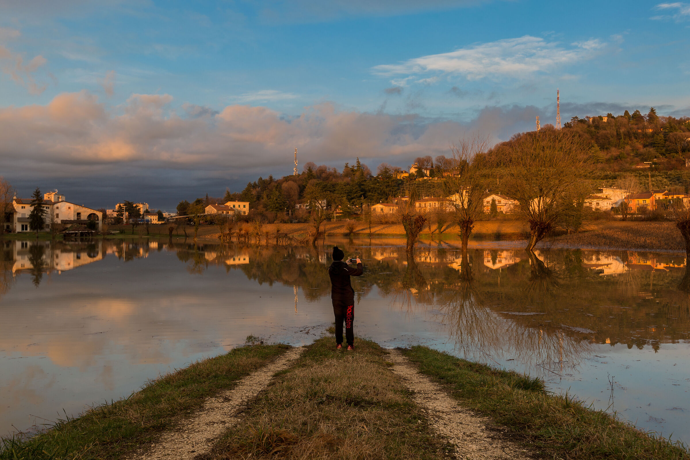Incantati dallo stesso panorama