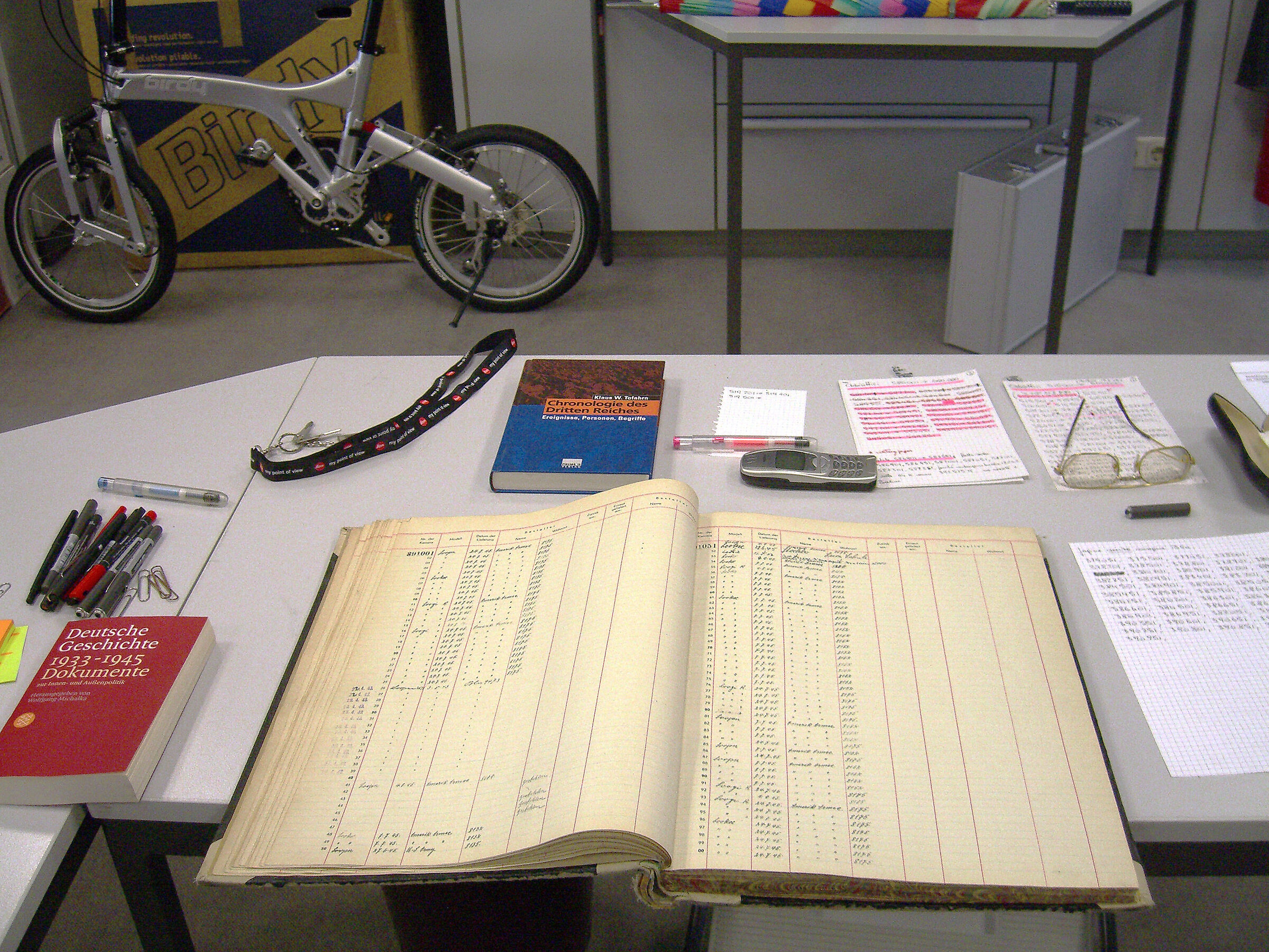 Leitz delivery records to Solms