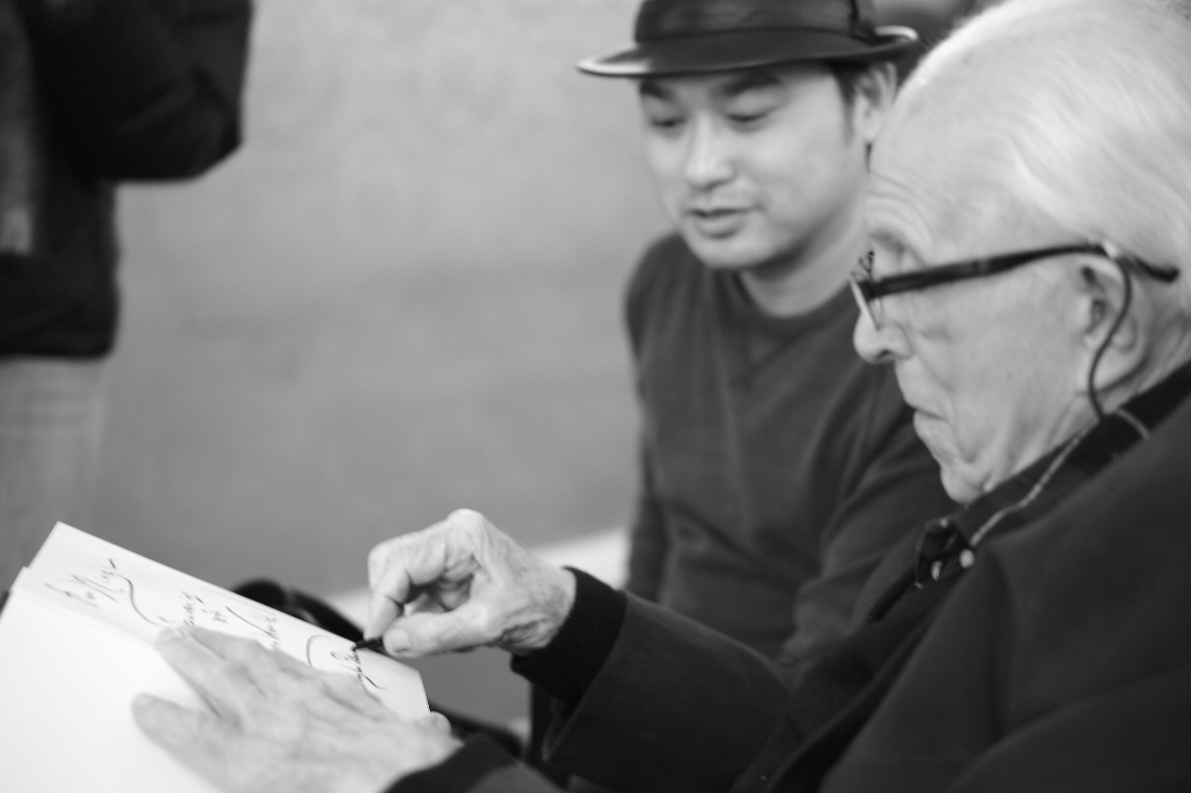 David Douglas Duncan in Wetzlar autograph