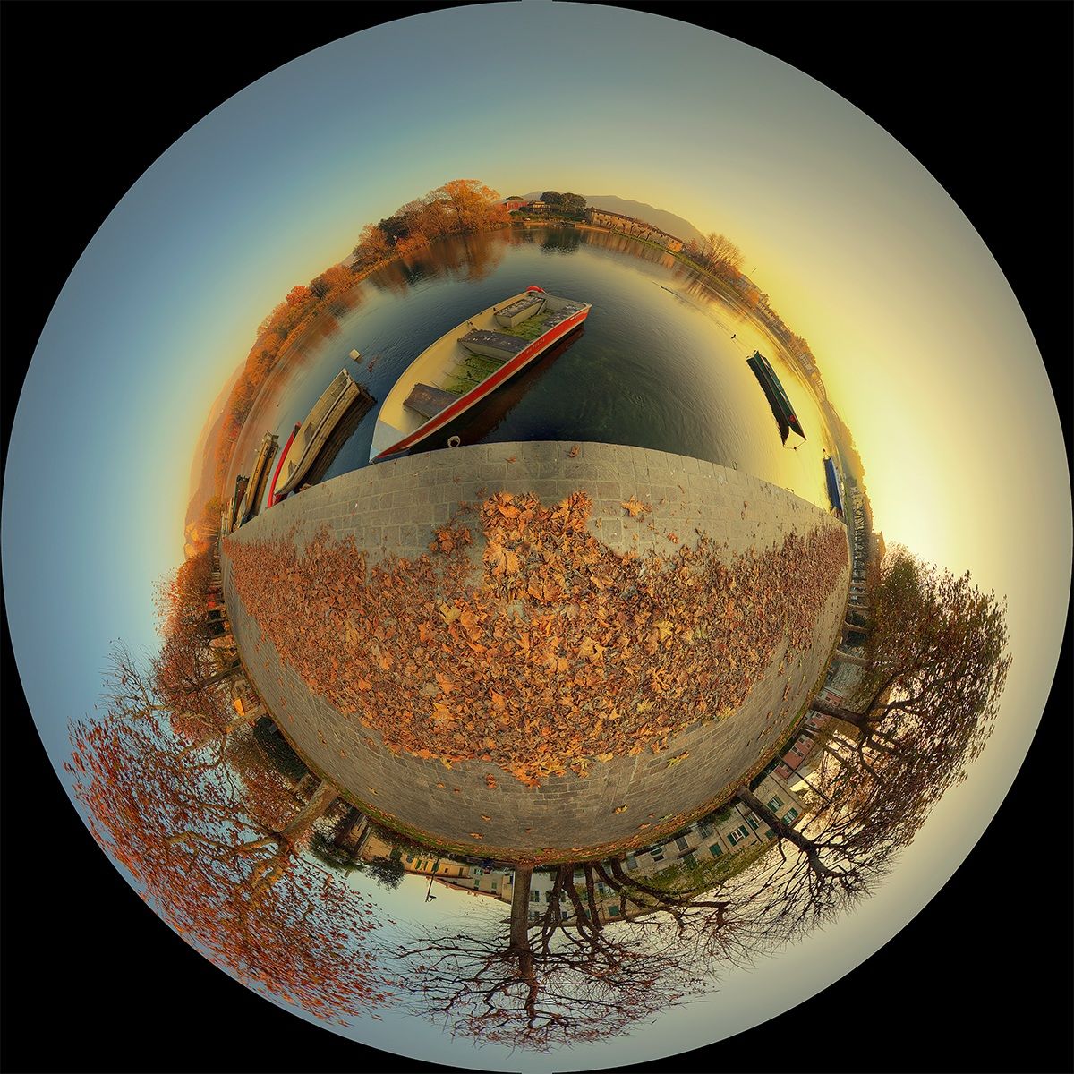 Brivio (lc) Sunset - Little Palnet