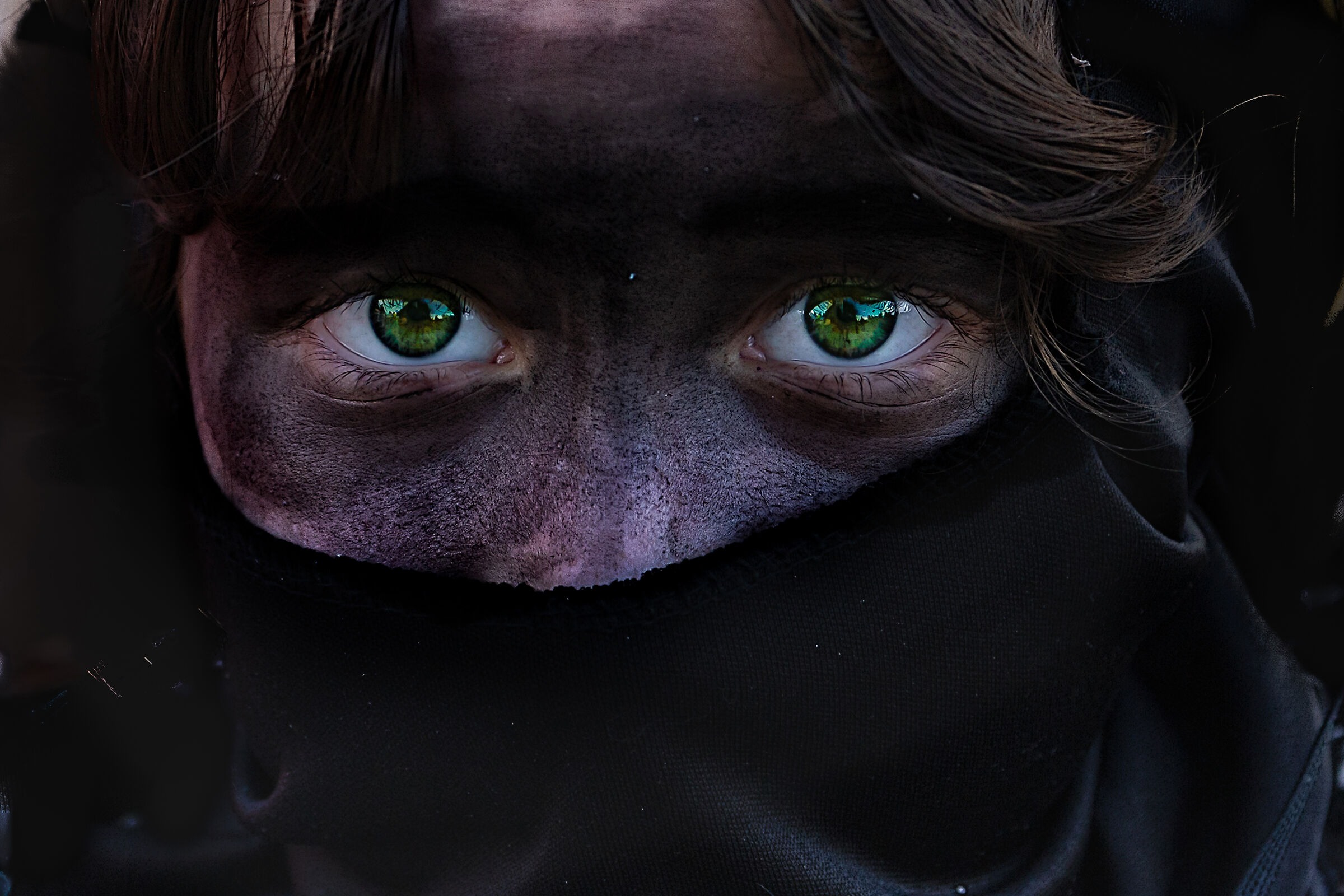 ragazza con occhi...caleidoscopio