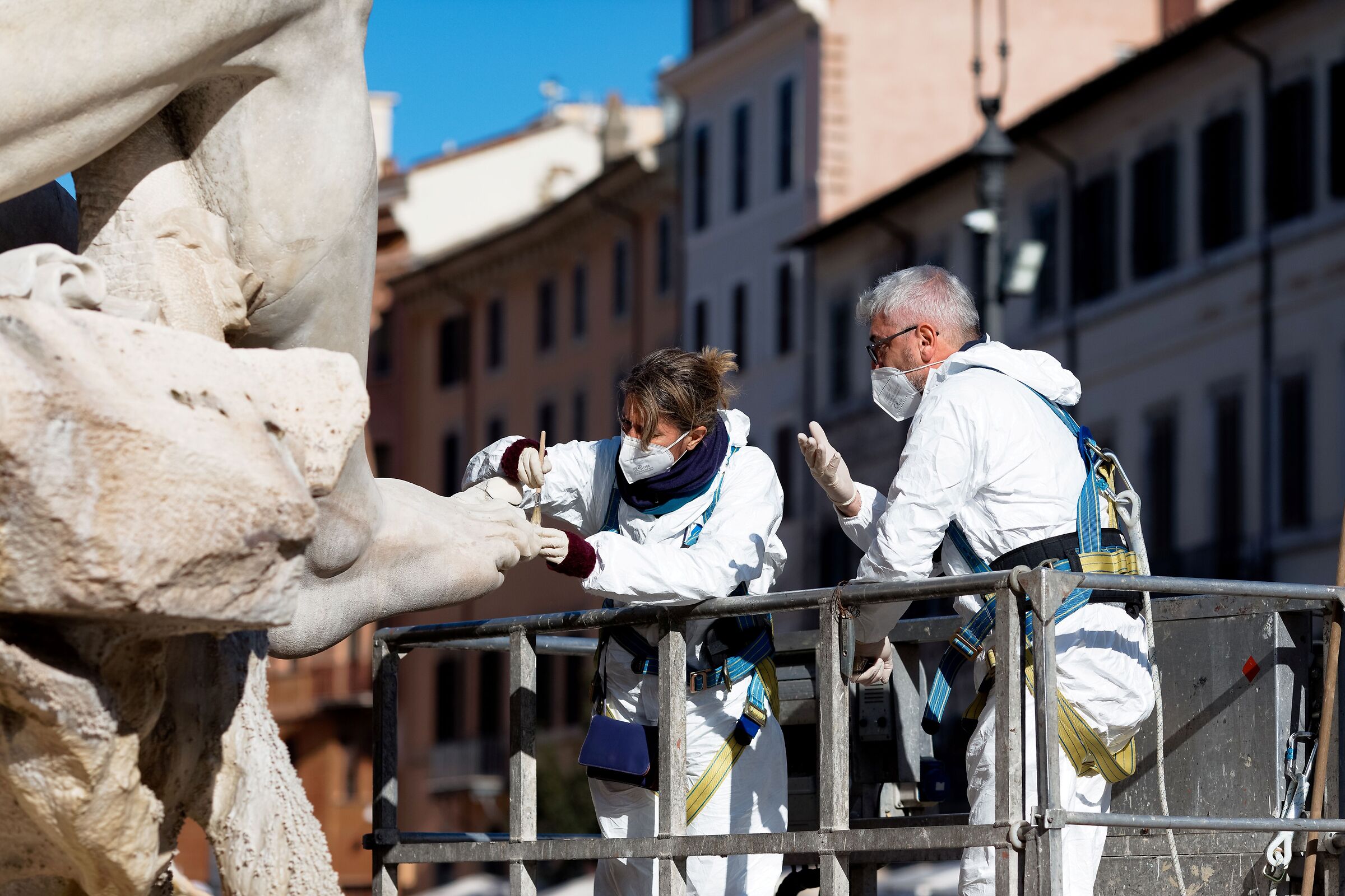 The job of the restorer