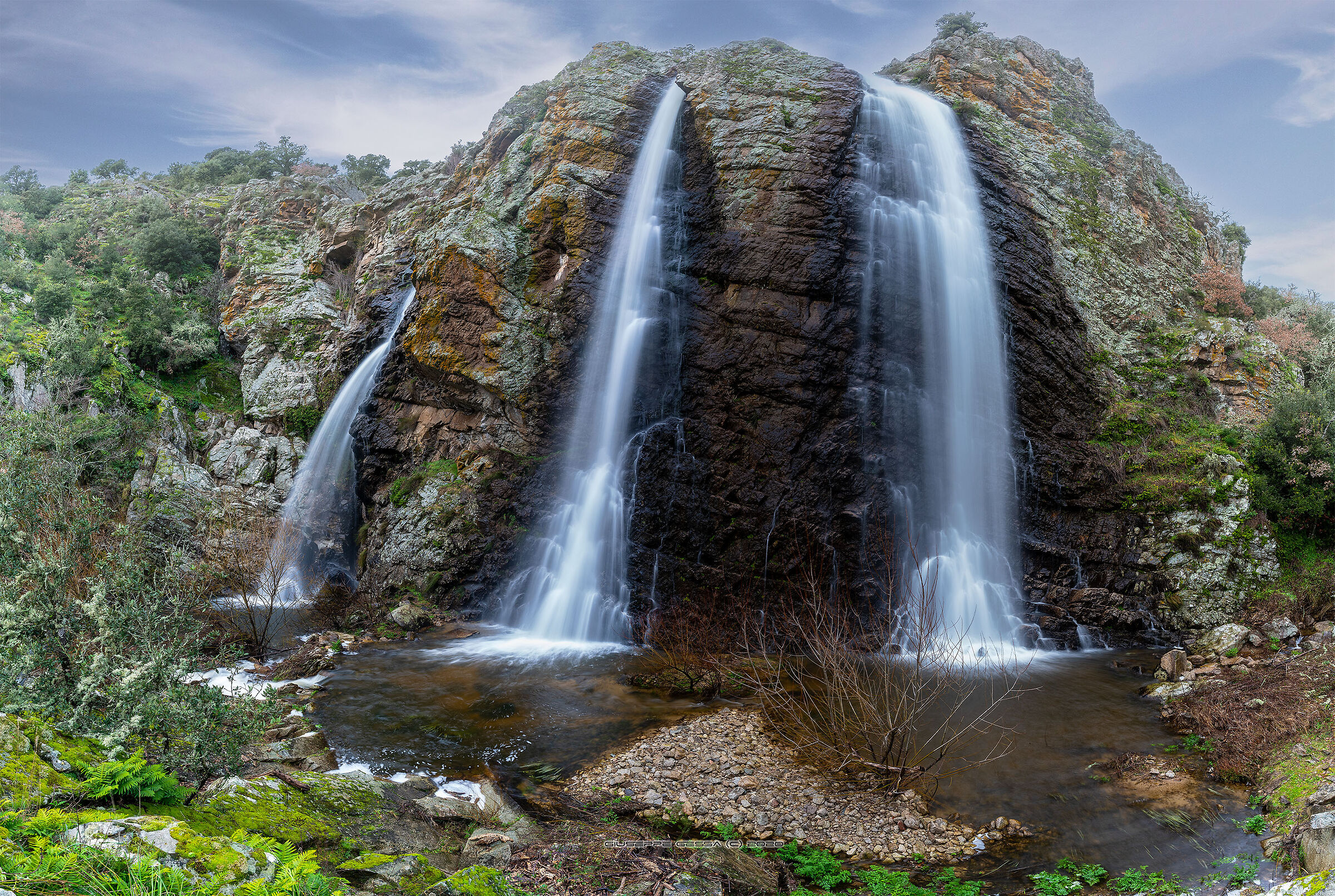 Las lapias waterfall