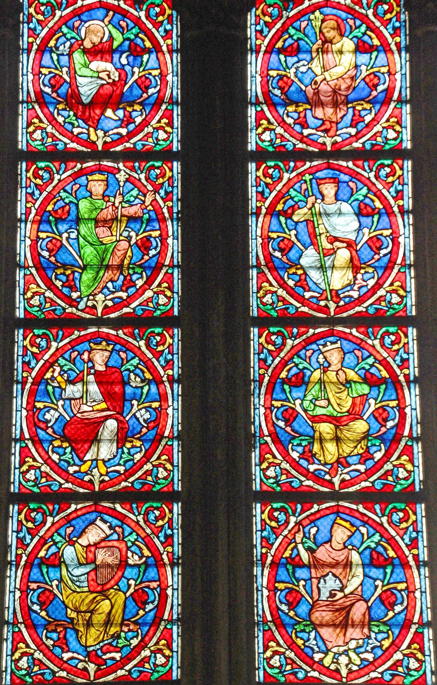 Parigi: Vetrata di Notre Dame