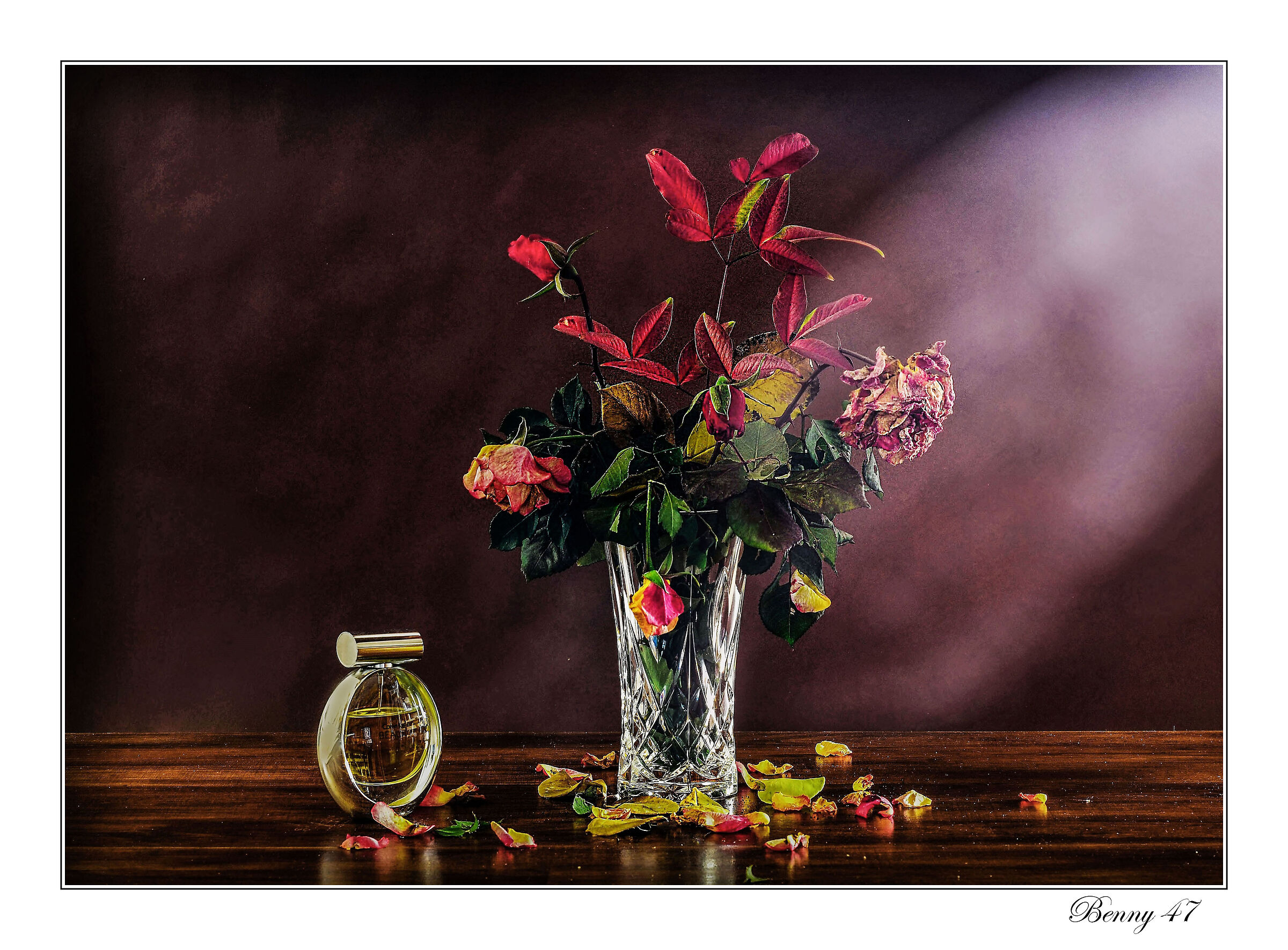 Withered flowers