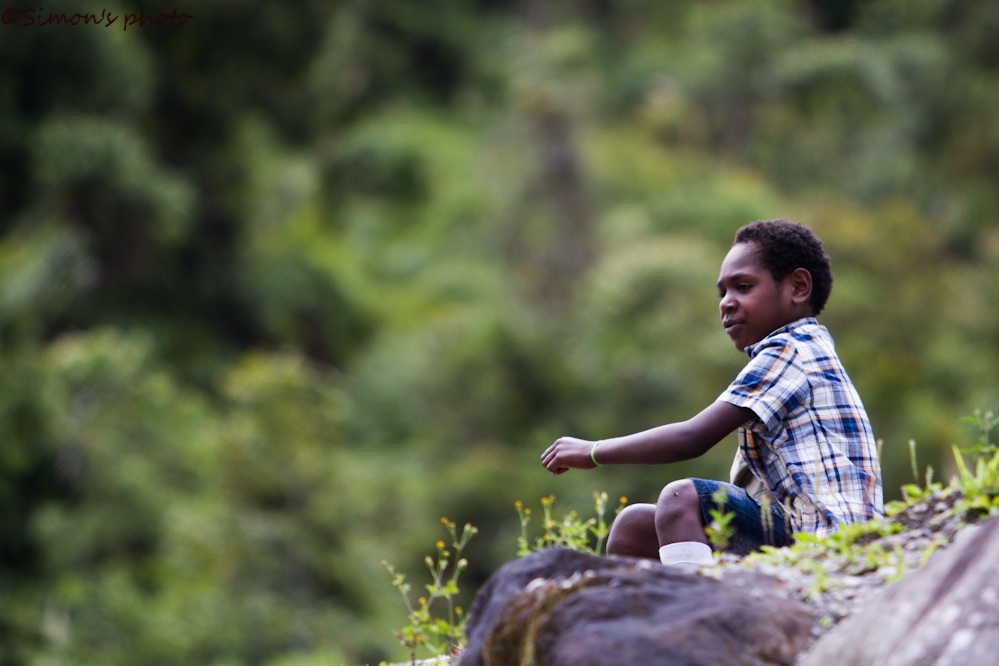 Absorbed by the height