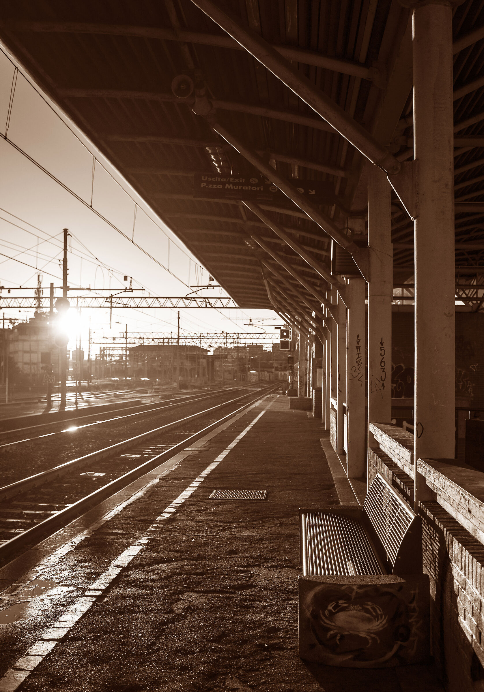 Stazione senza treni