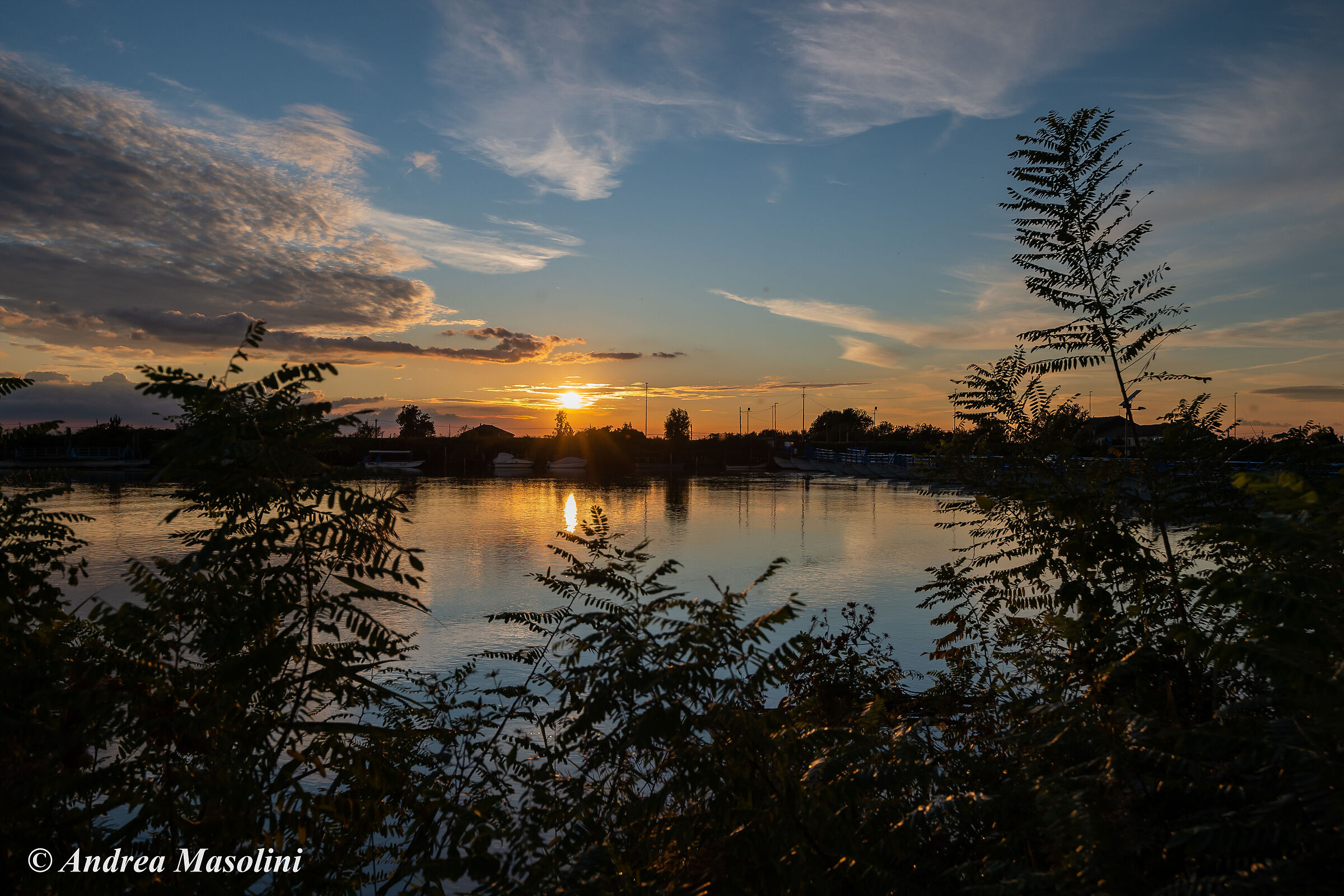 Tramonto a Santa Giulia
