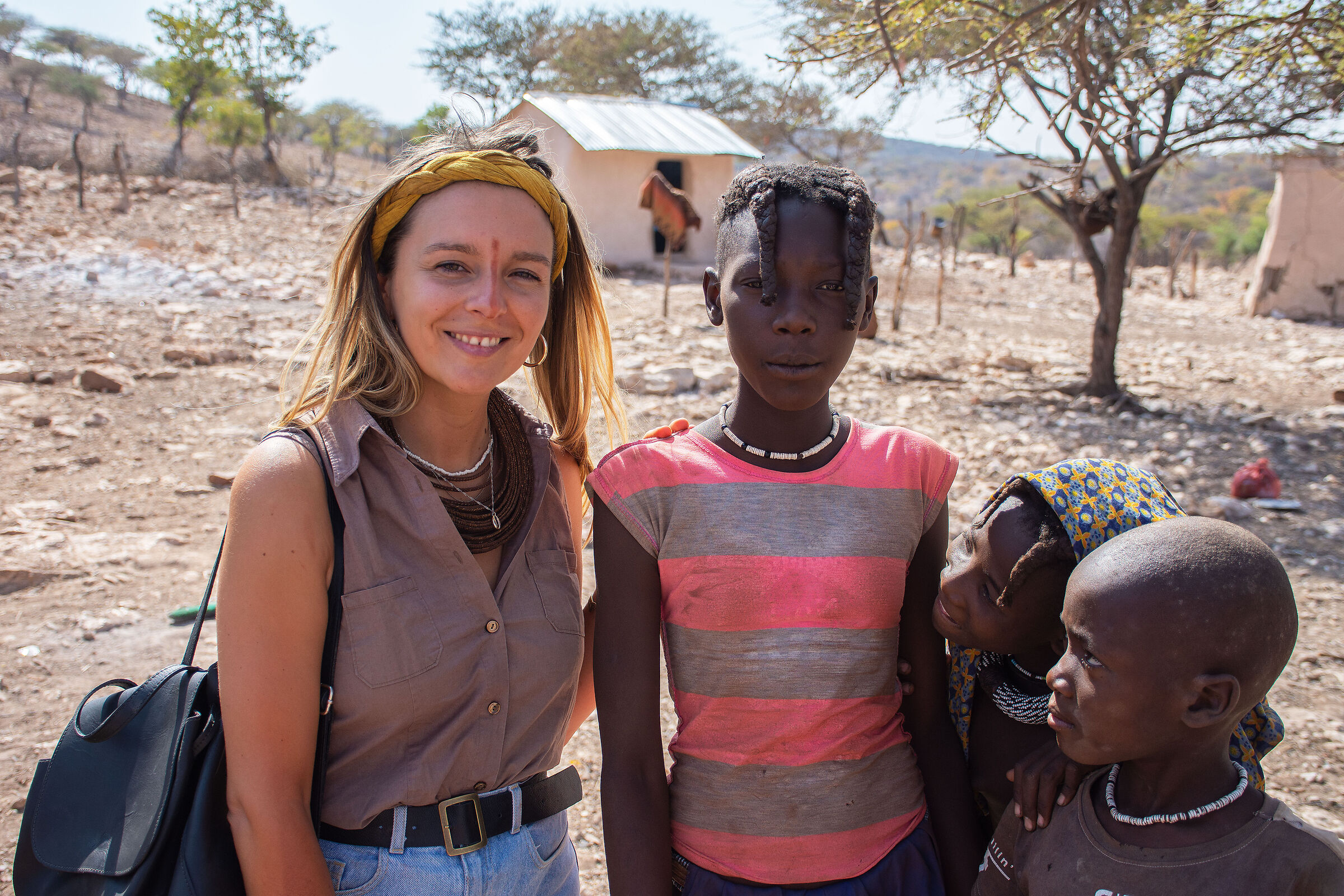 namibia, baby Himba