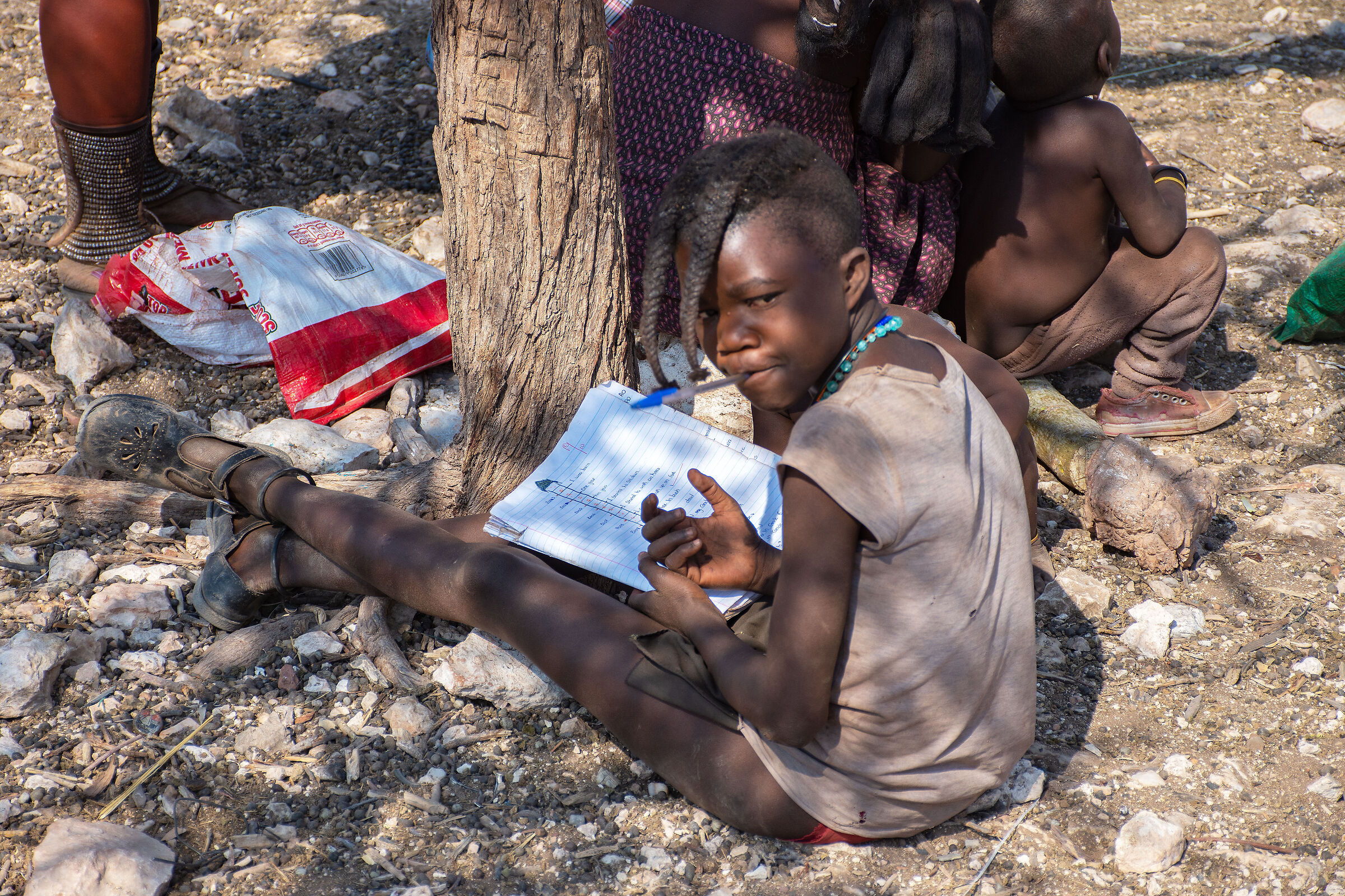 namibia, la scuola Himba