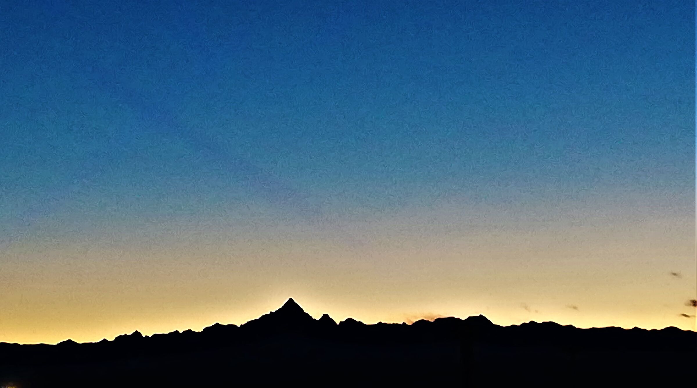 tramonto sulle alpi occidentali...