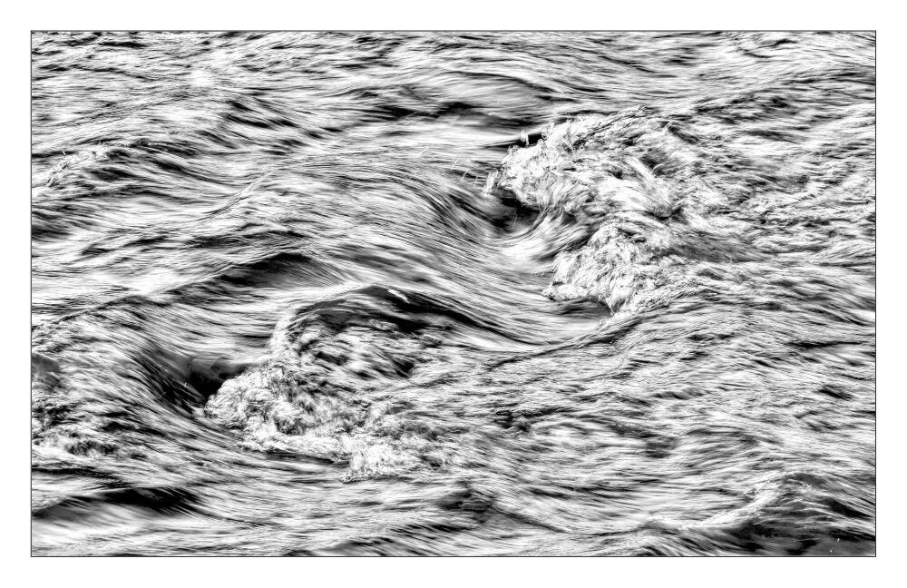 ... and the river flows...