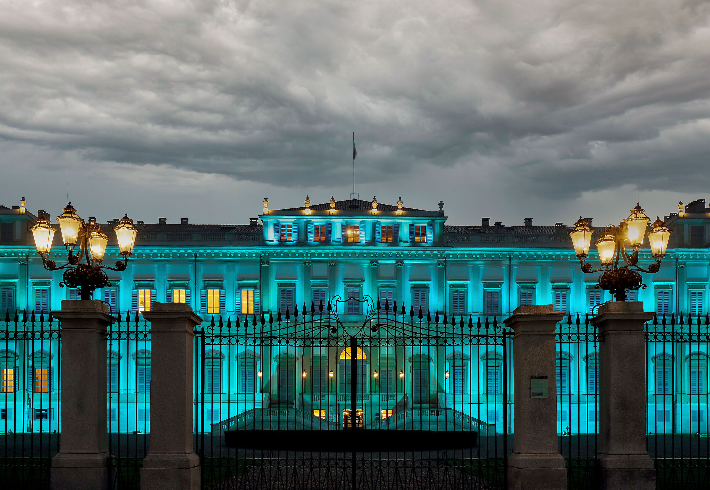 " Colors of villa Reale di Monza..."