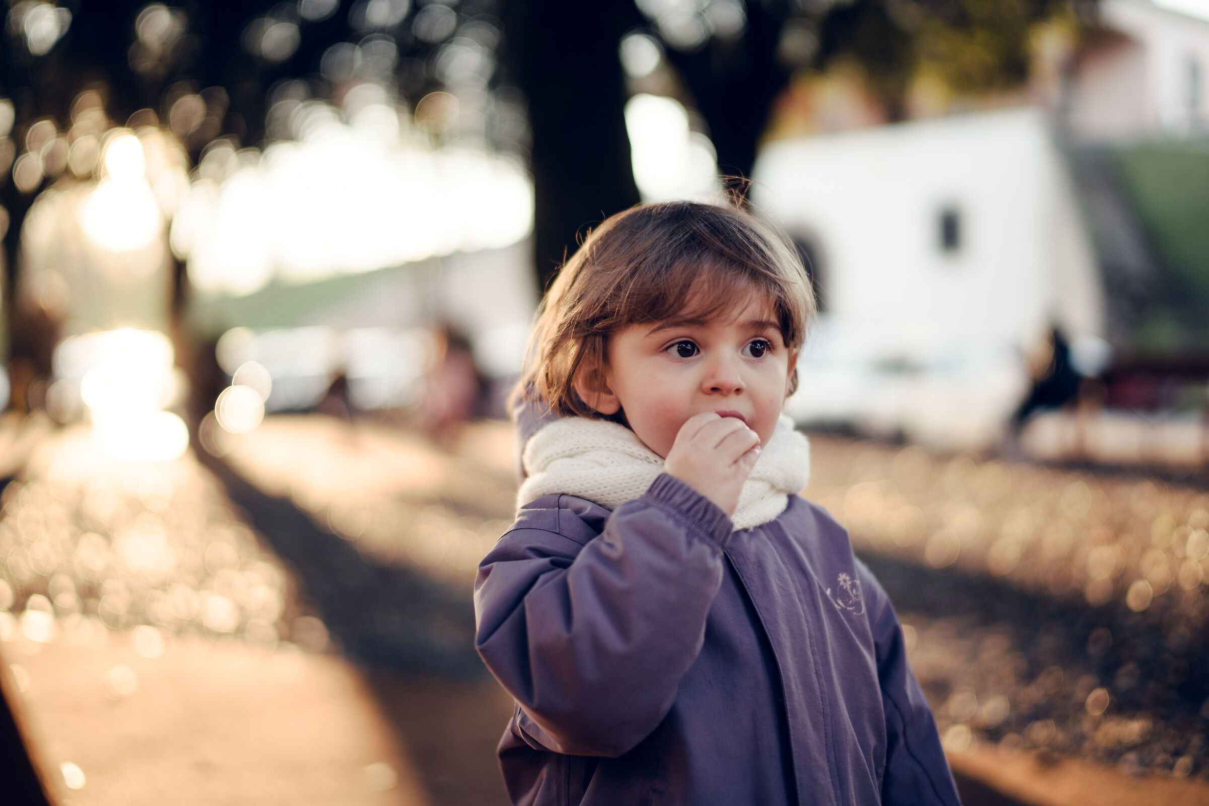 Un freddo pomeriggio al parco