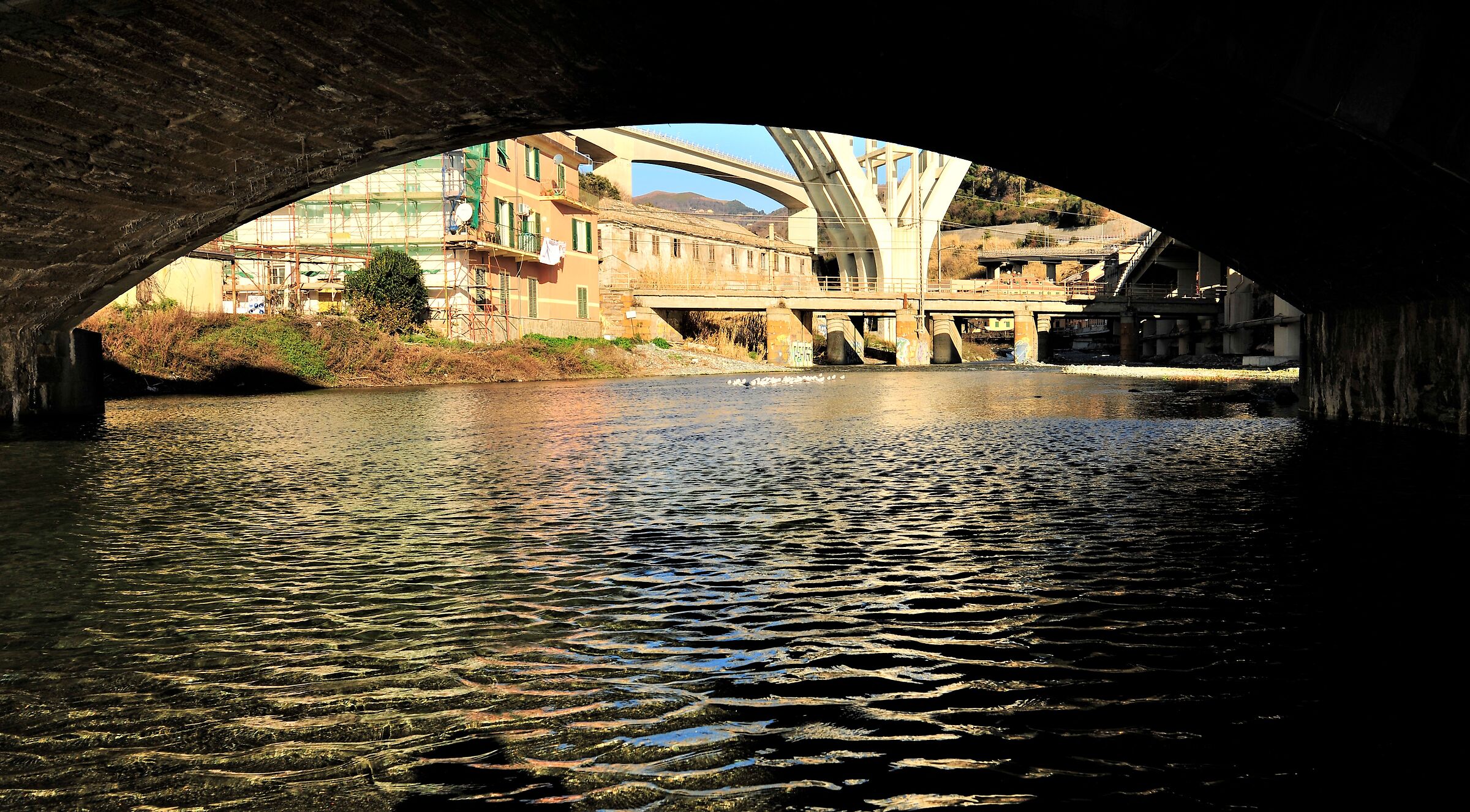 Via del Sale, zero altitude...