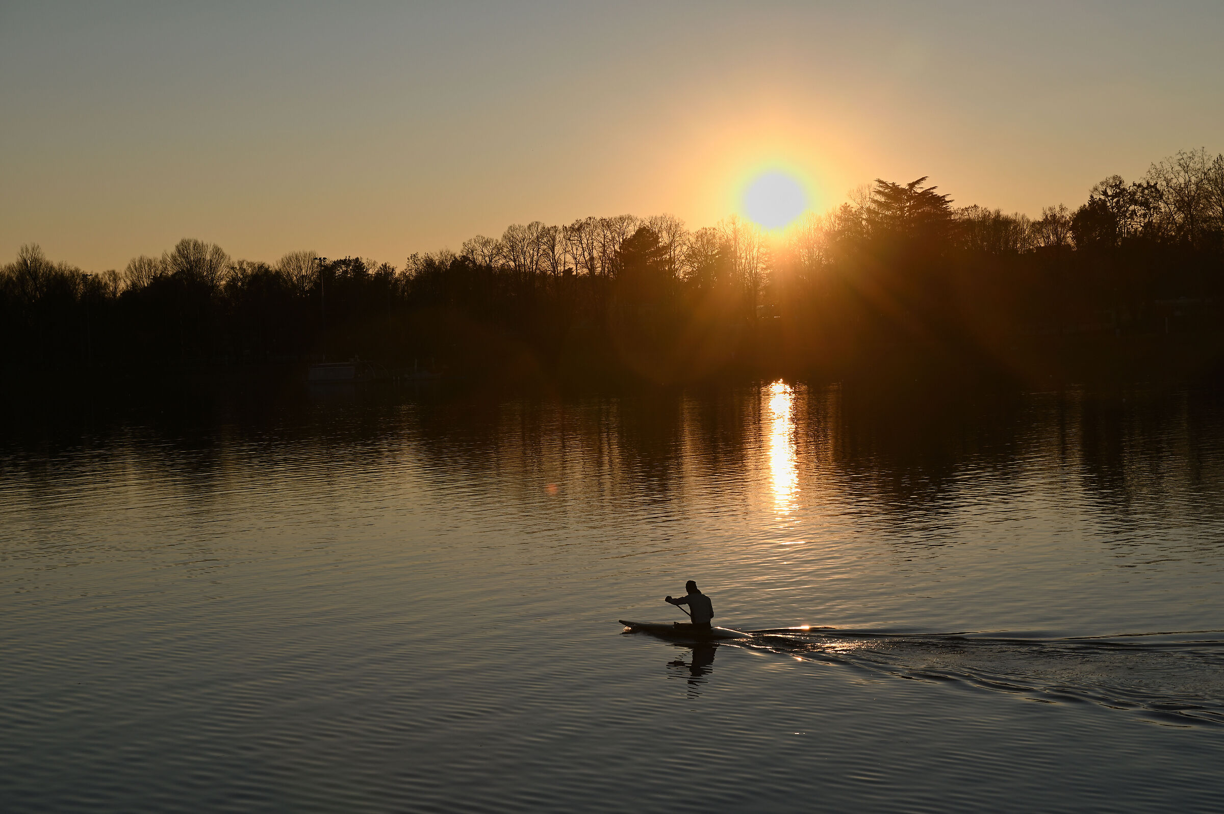 Pagaiando, pagaiando...