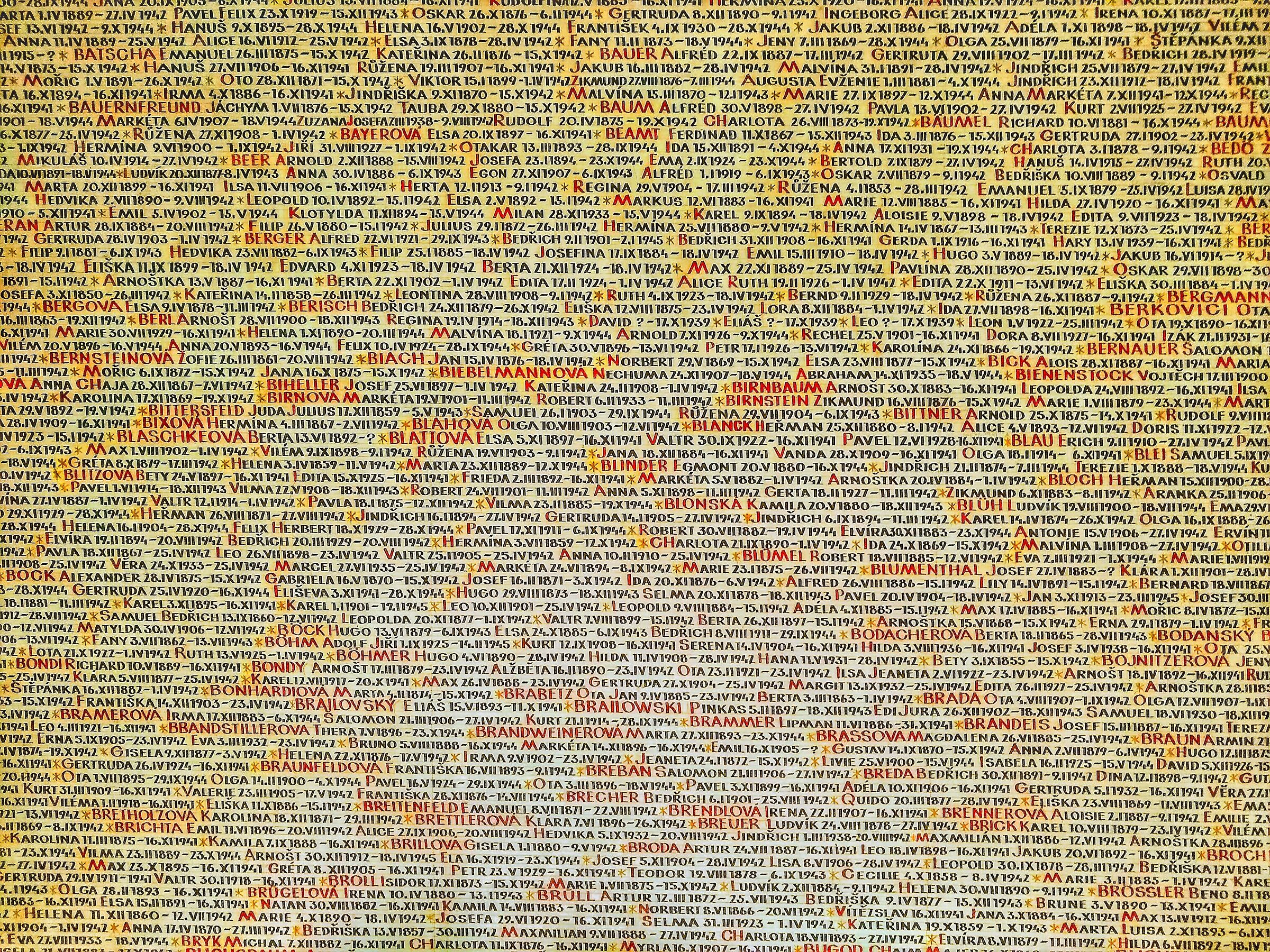 Names, names, names.