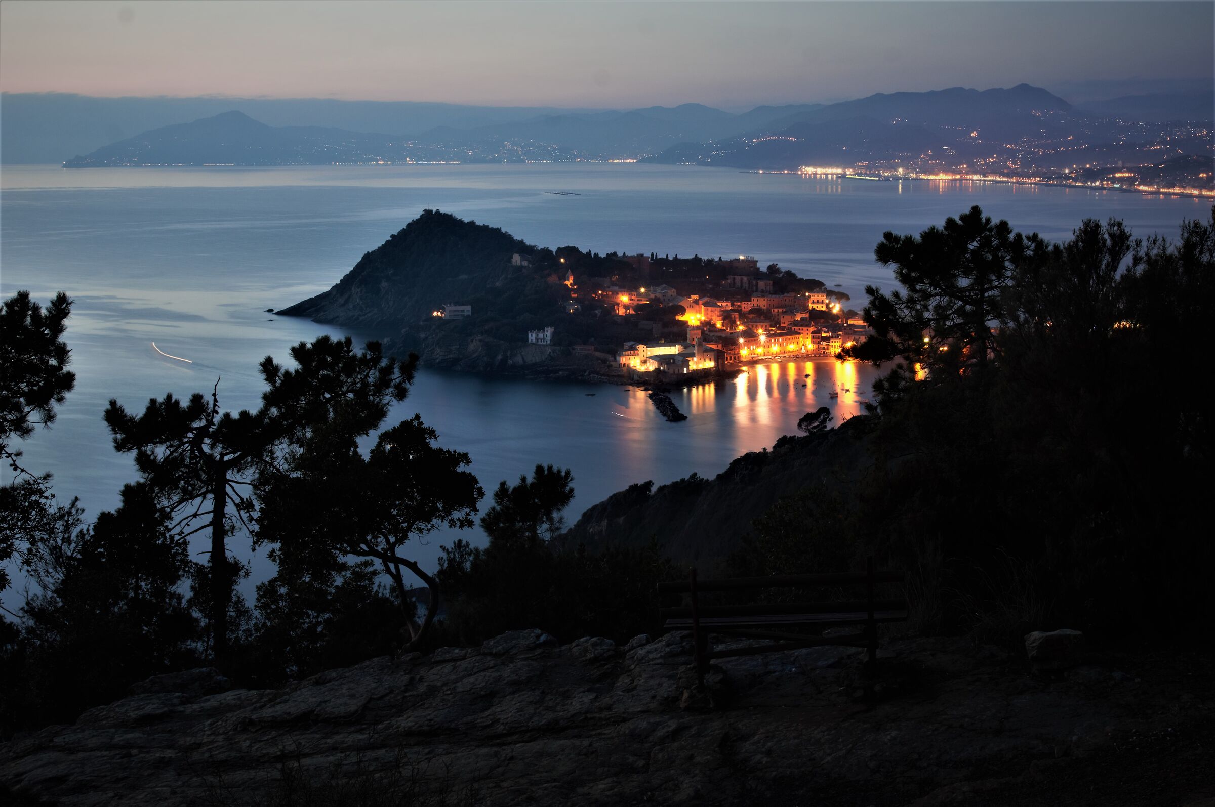 Panorama in Sestri Levante (GE)