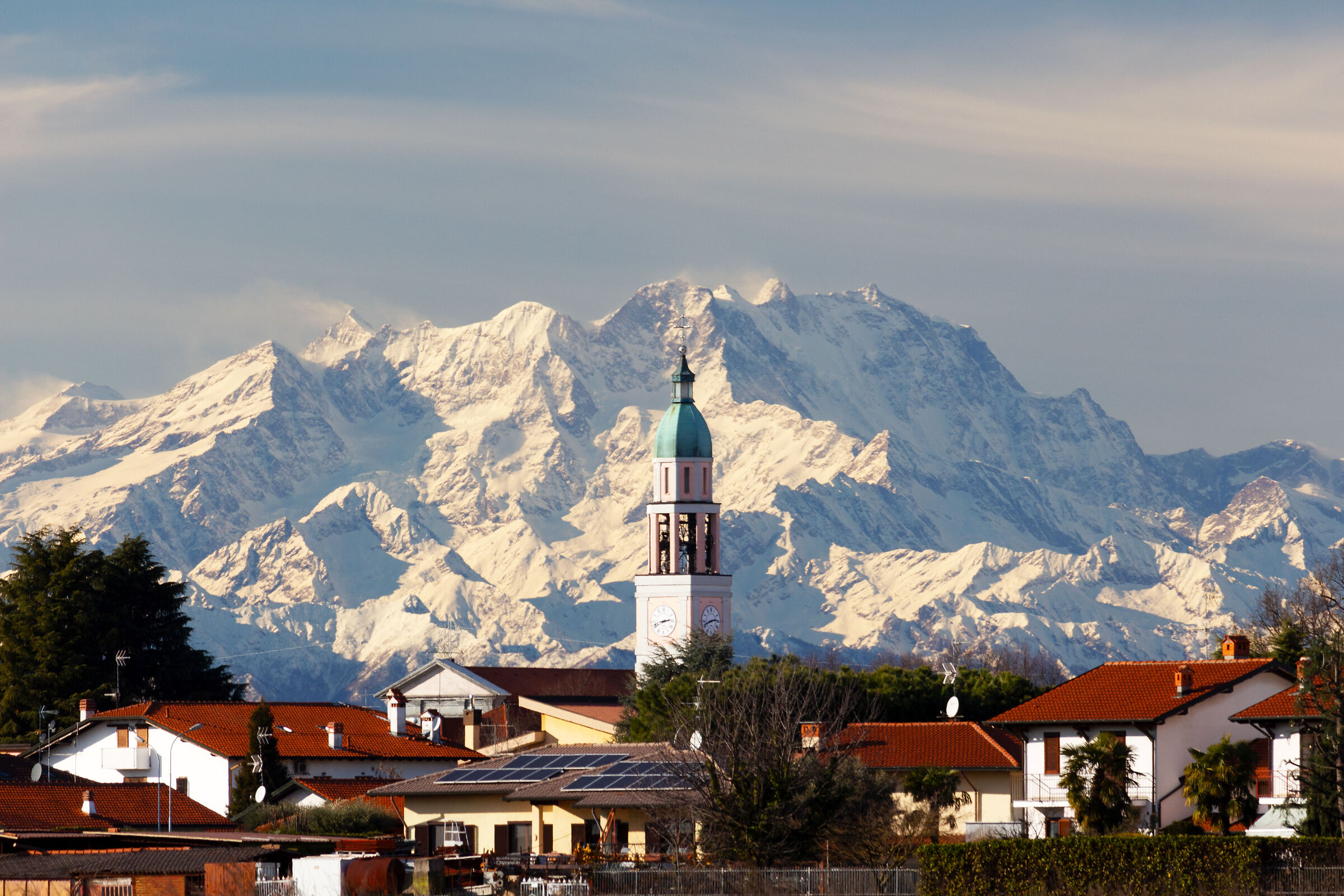 ... with the "Rose" behind